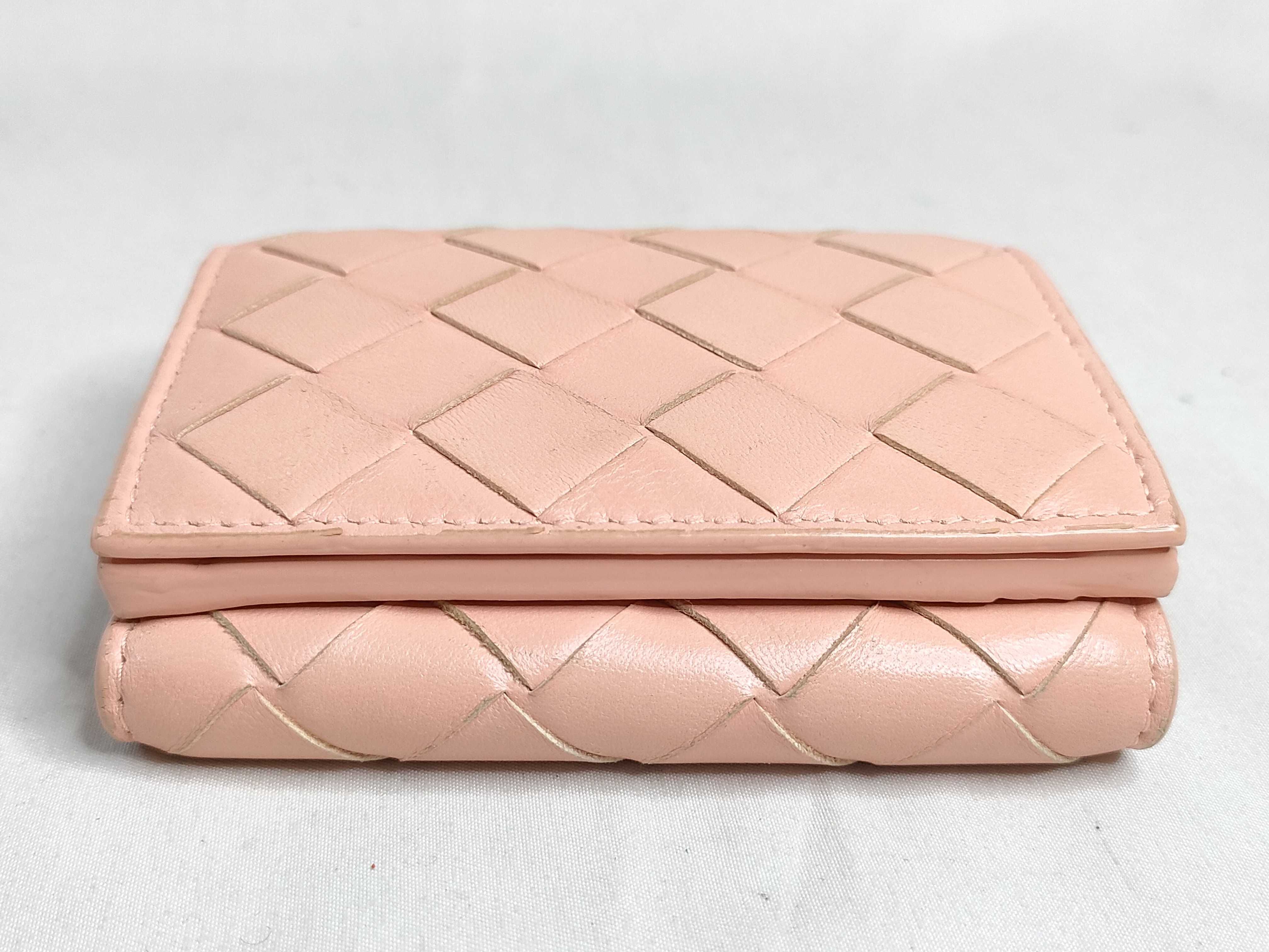 Intrecciato Bi-fold Wallet with Double Snap Closure — view 4