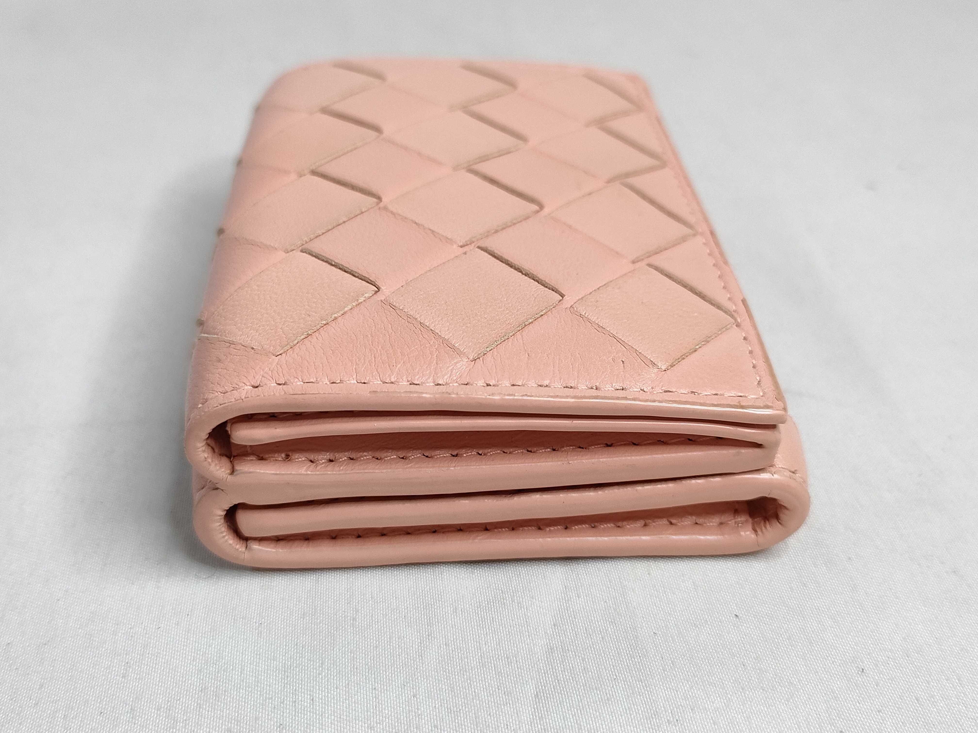 Intrecciato Bi-fold Wallet with Double Snap Closure — view 5