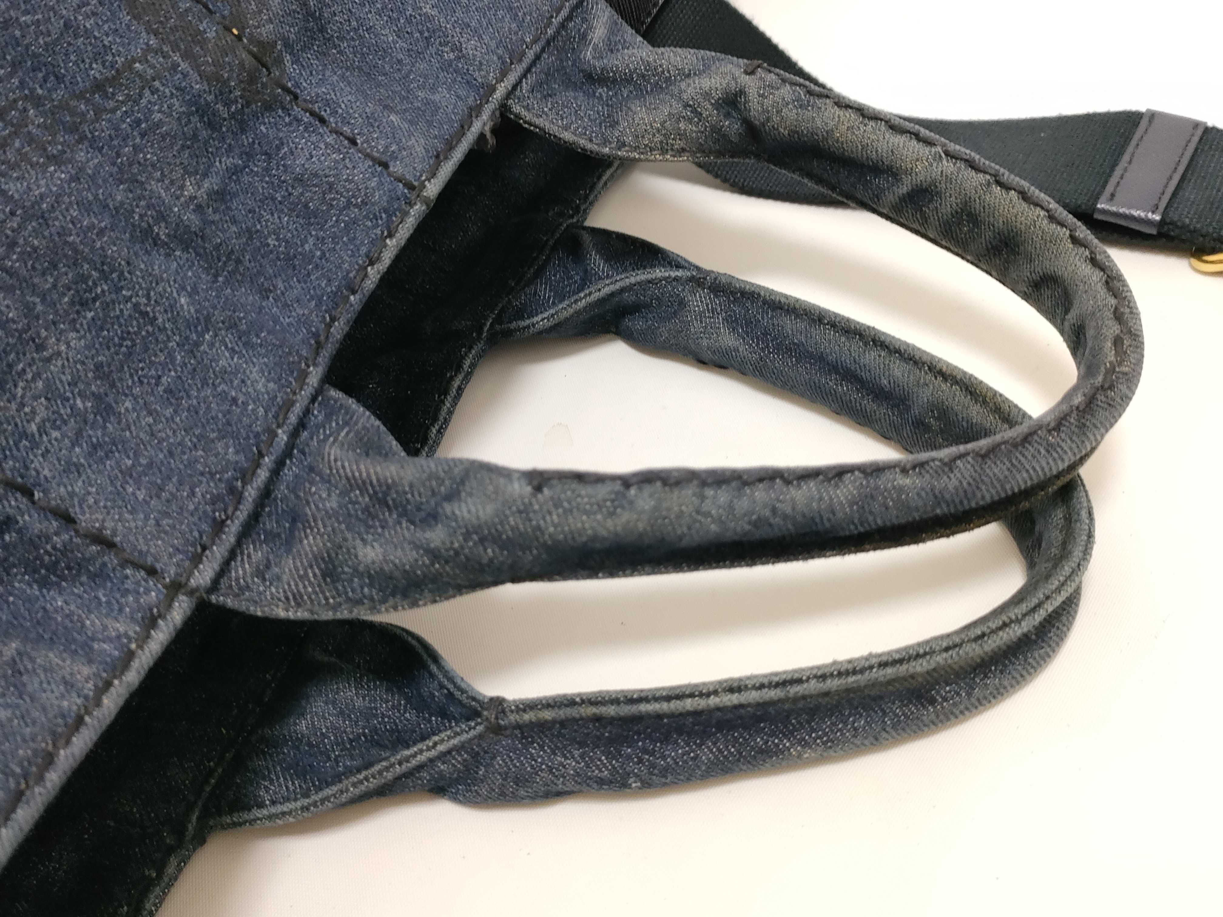 Canapa Denim Handbag Shoulder Bag (Cereal Handbag) — view 3