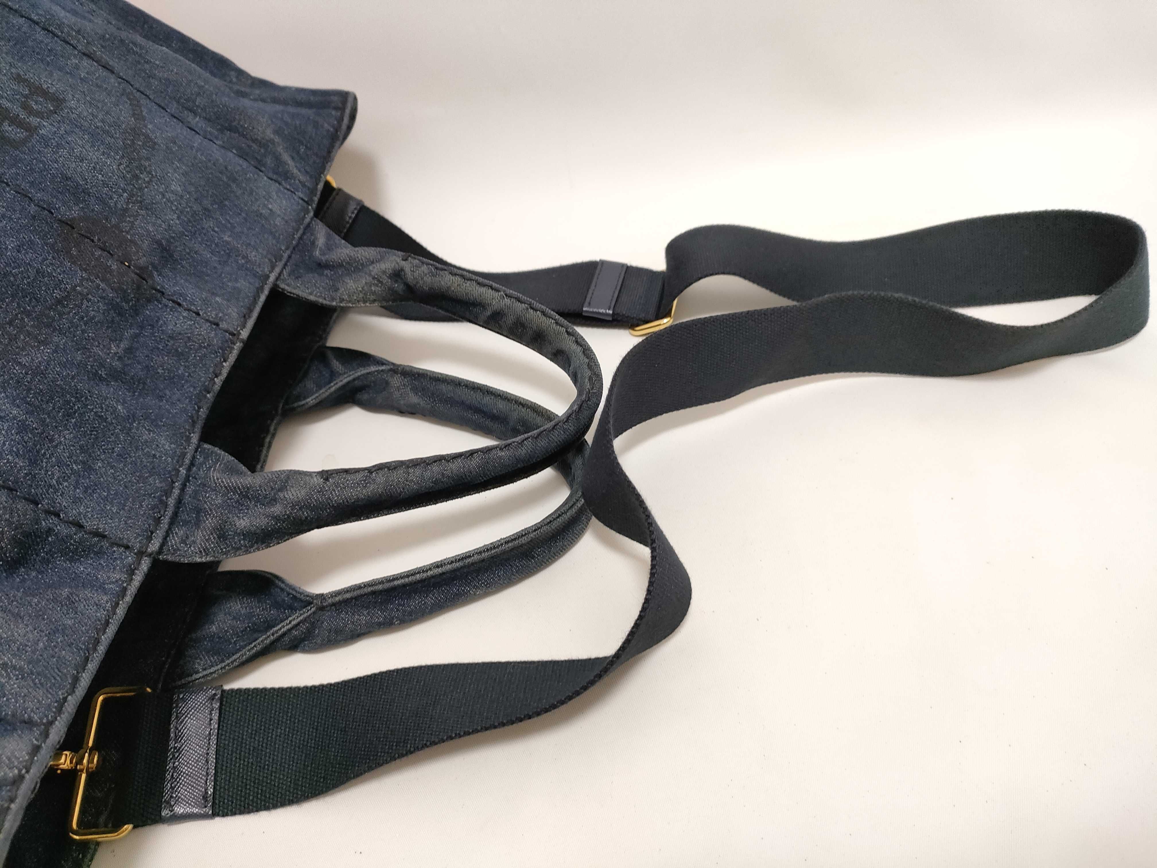 Canapa Denim Handbag Shoulder Bag (Cereal Handbag) — view 6