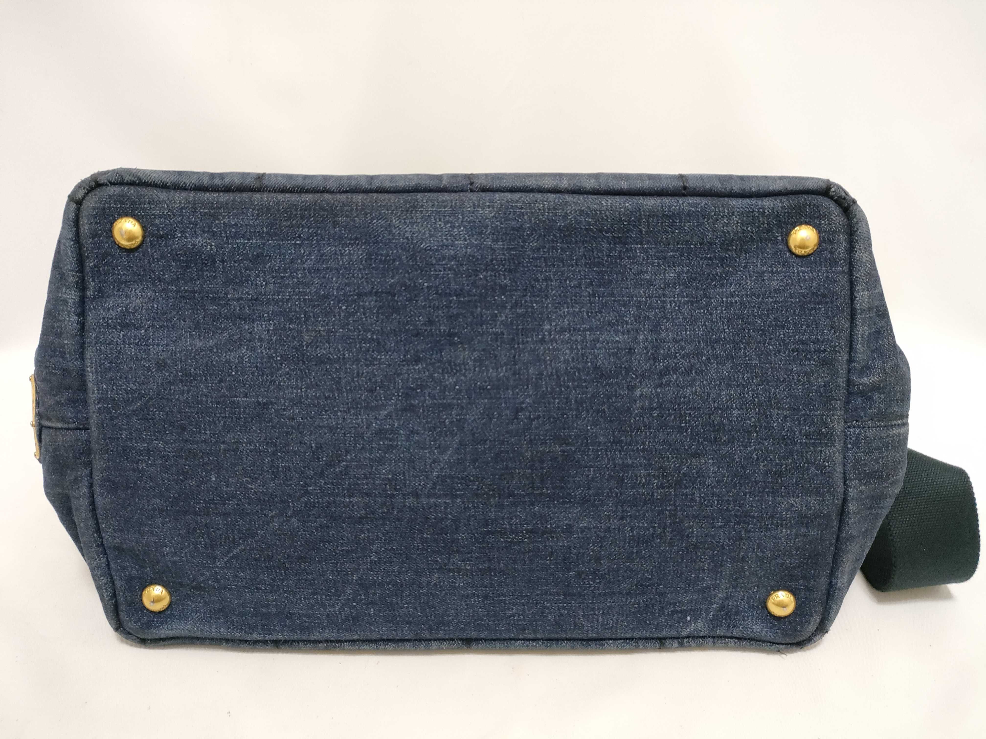 Canapa Denim Handbag Shoulder Bag (Cereal Handbag) — view 8