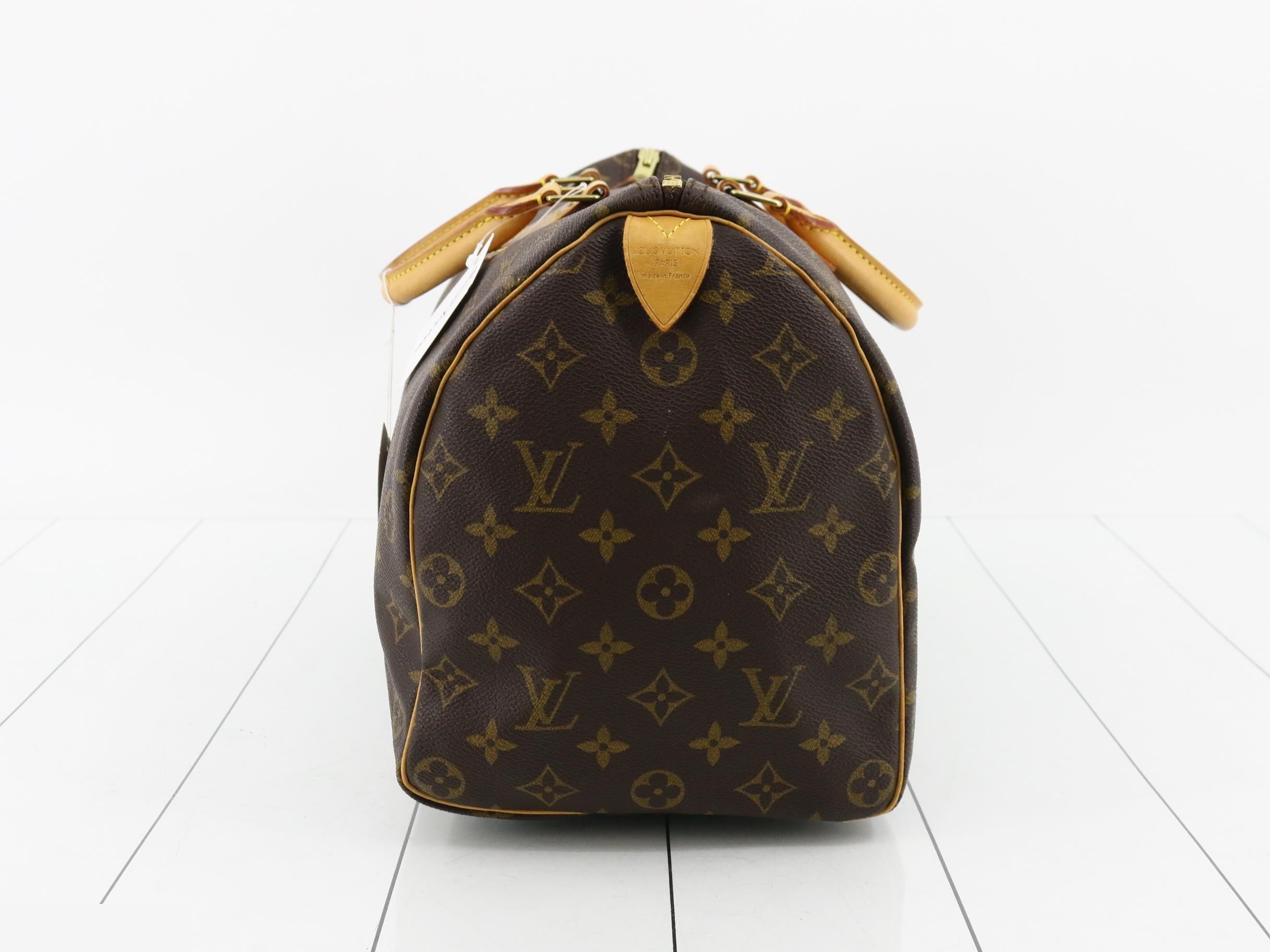 Monogram Speedy 35 (older model) handbag — view 4