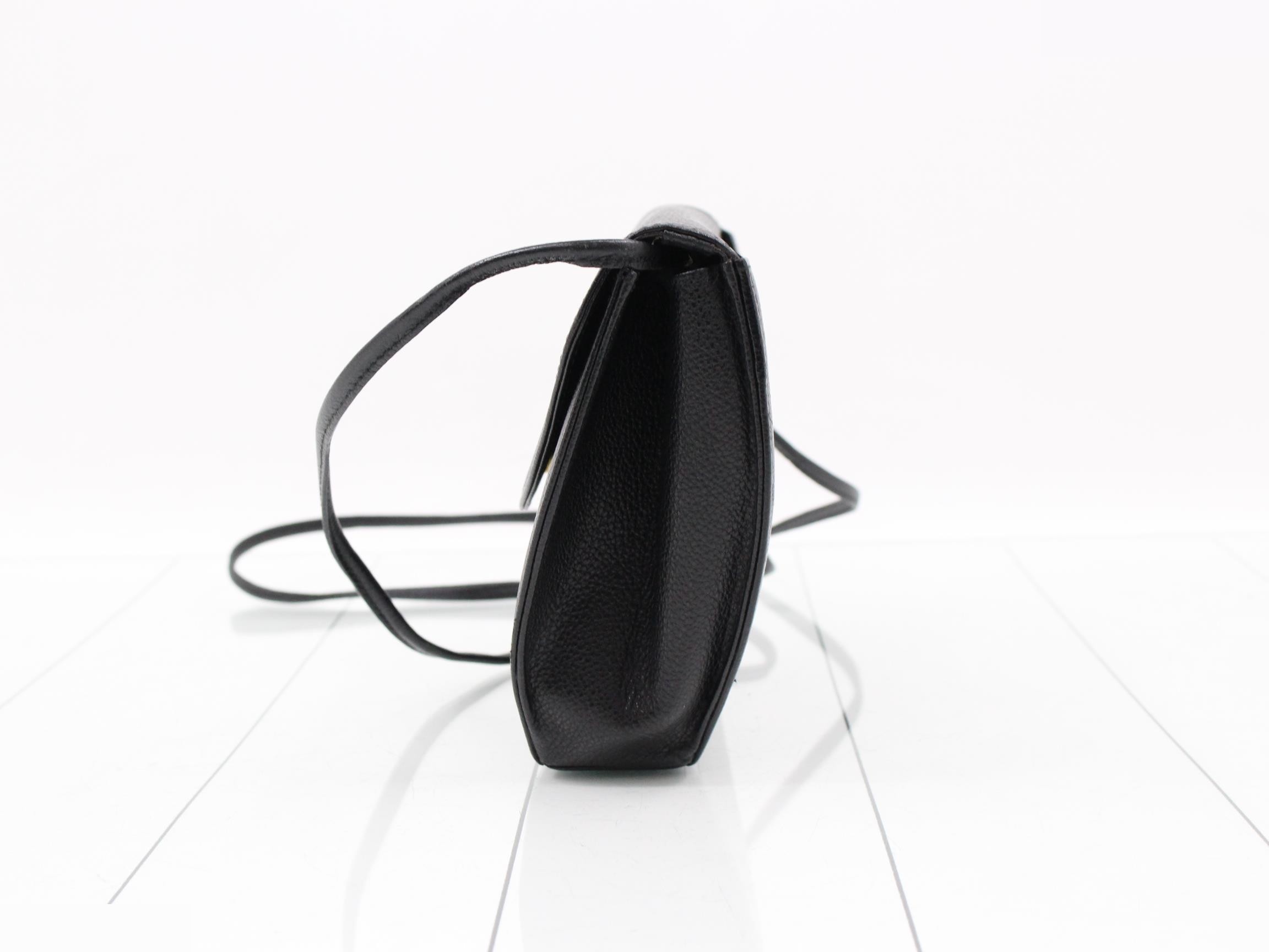 Shoulder bag with YSL triangular logo — view 3
