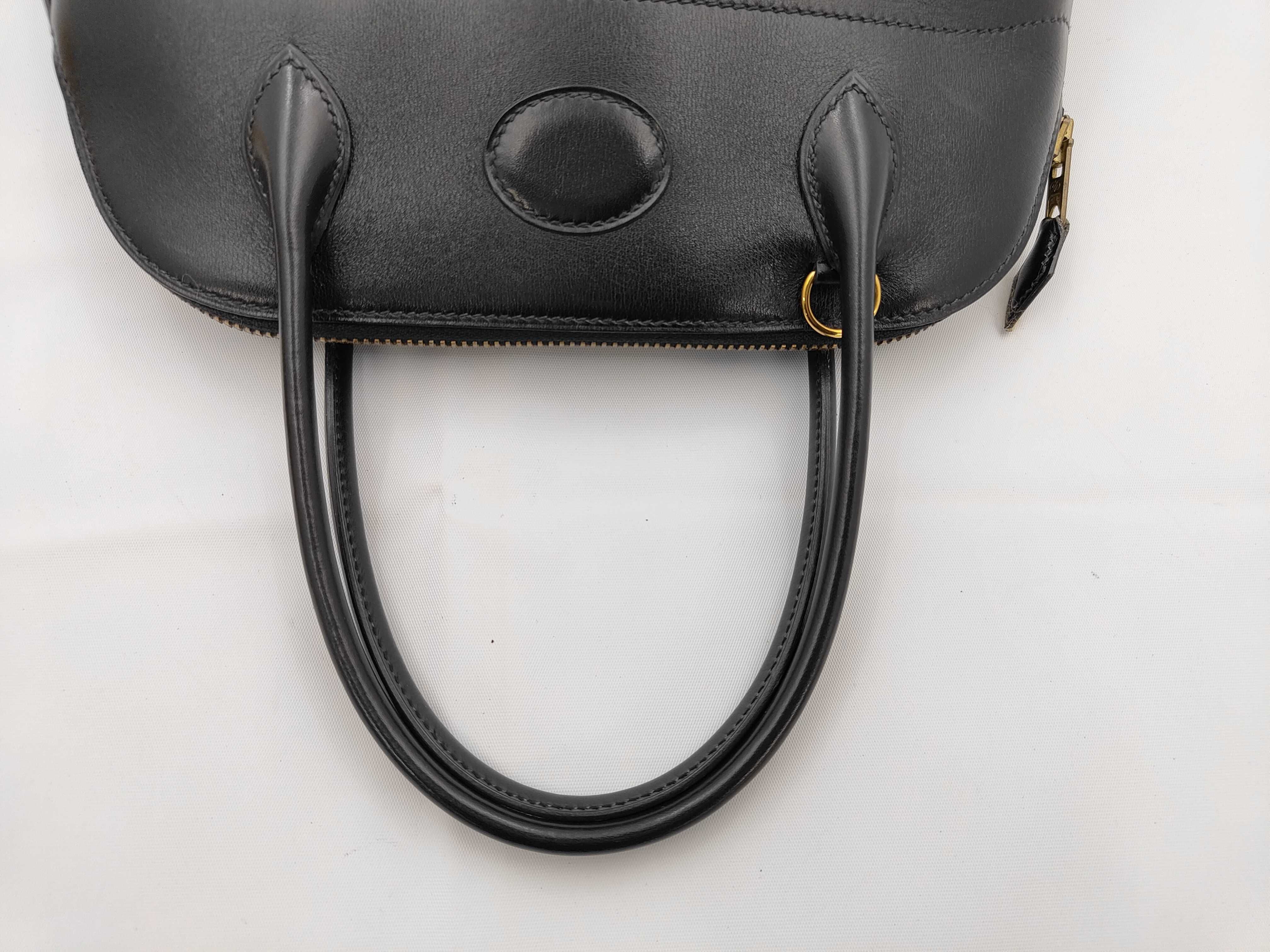 Bolide 25 Black Box Gold Hardware W Handbag — view 4