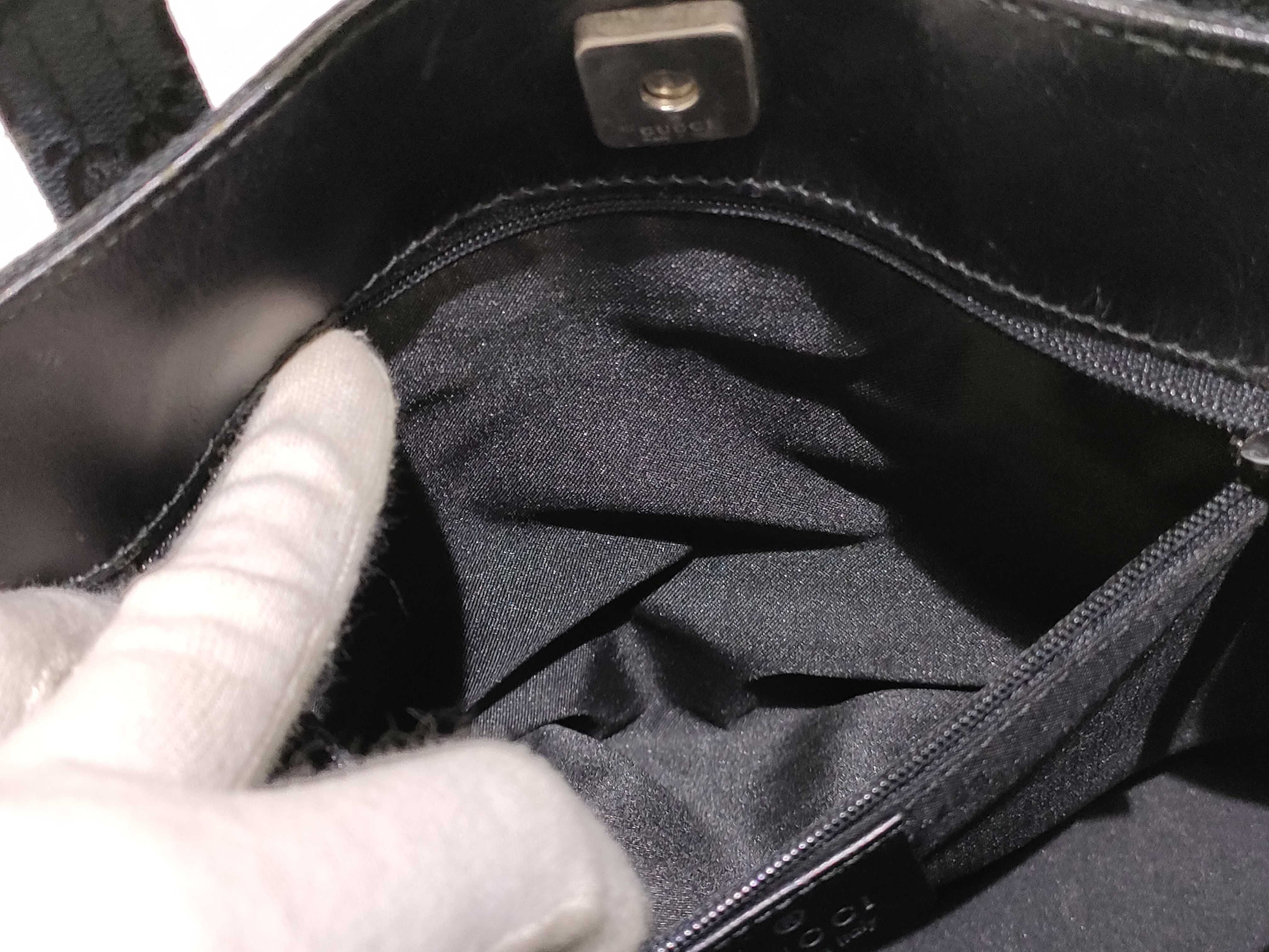 GG Canvas Handbag, Double Pocket Handbag — view 9