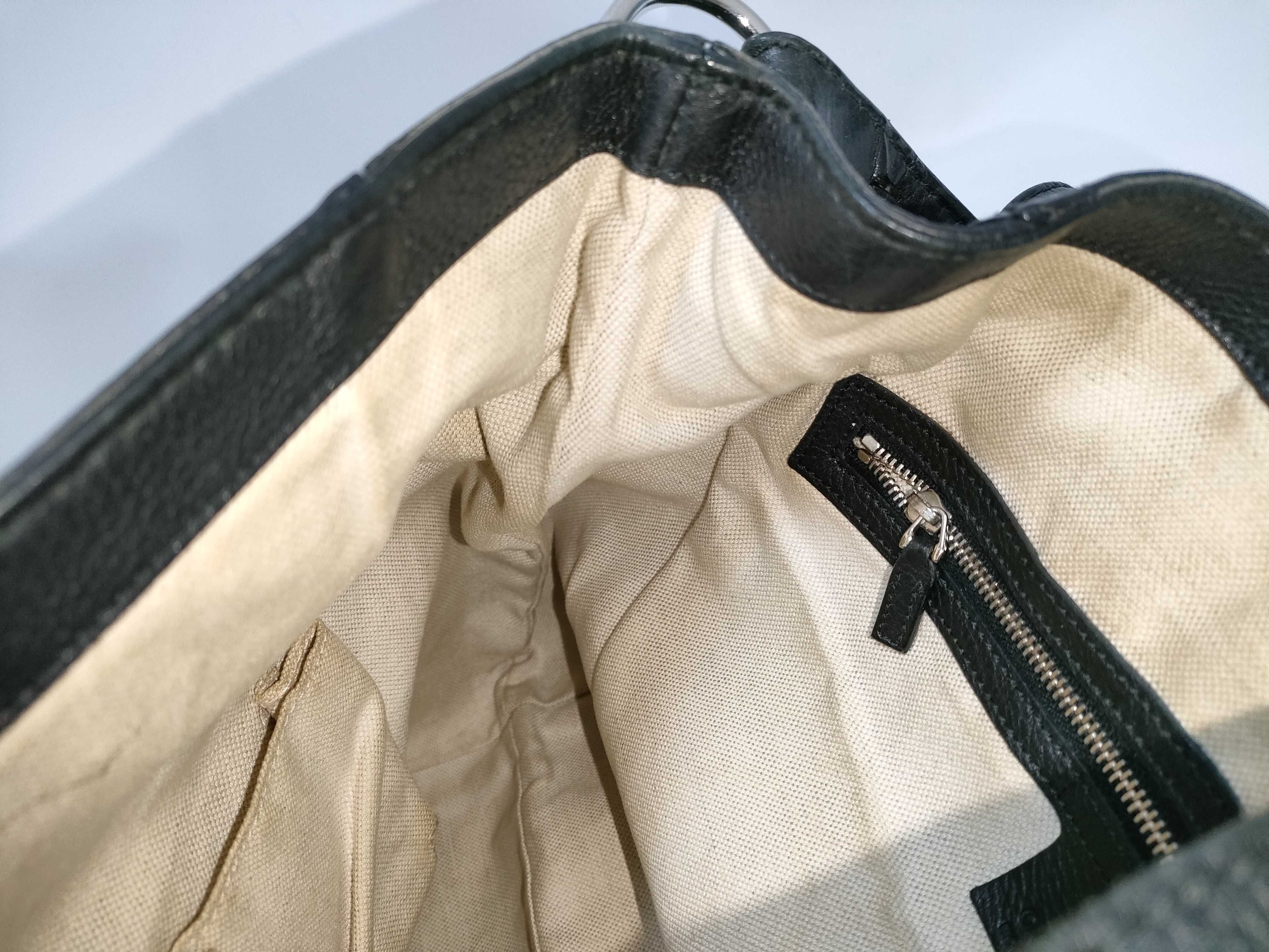 Horsebit Shoulder Bag Leather Shoulder Bag — view 9