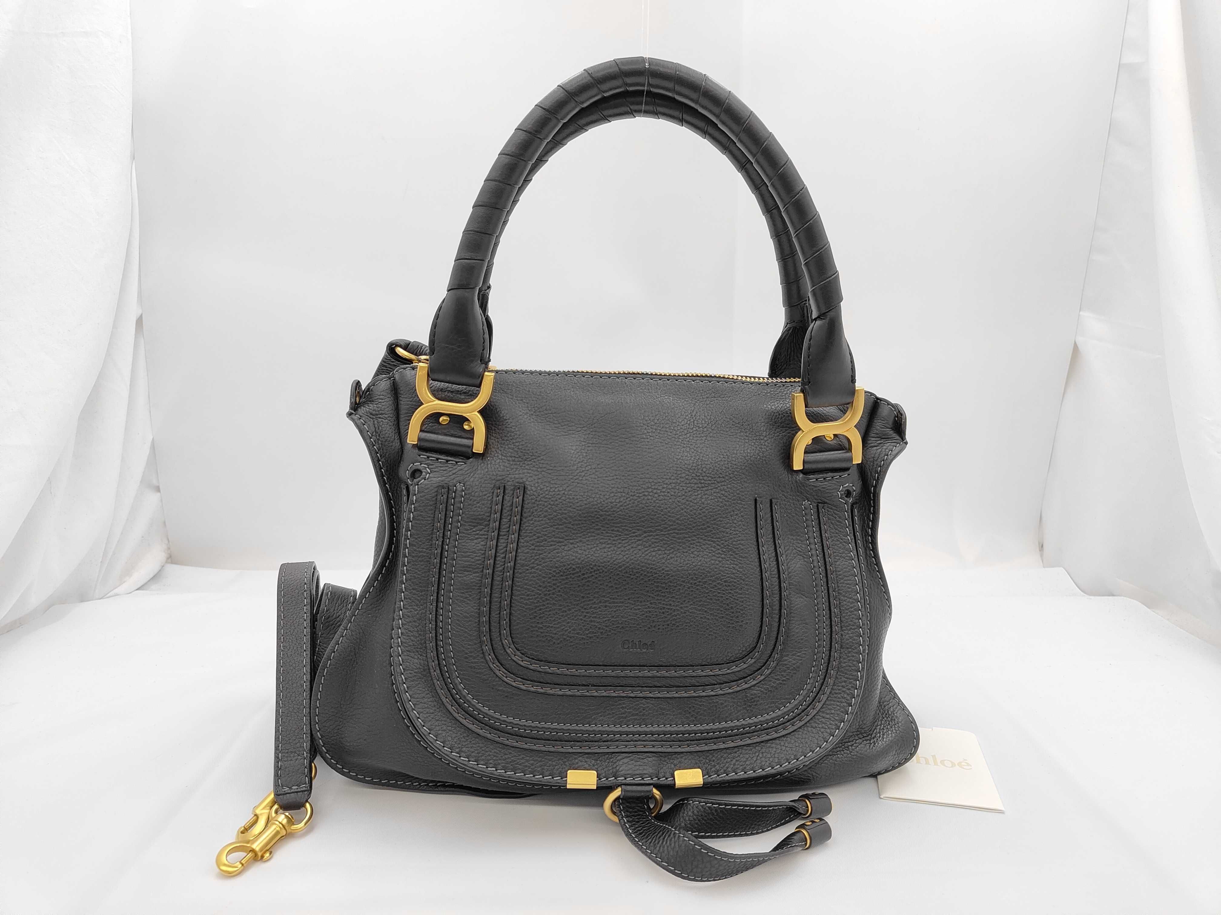 Marcie Black Shoulder Bag with Shoulder Strap