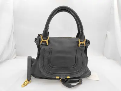 Marcie Black Shoulder Bag with Shoulder Strap