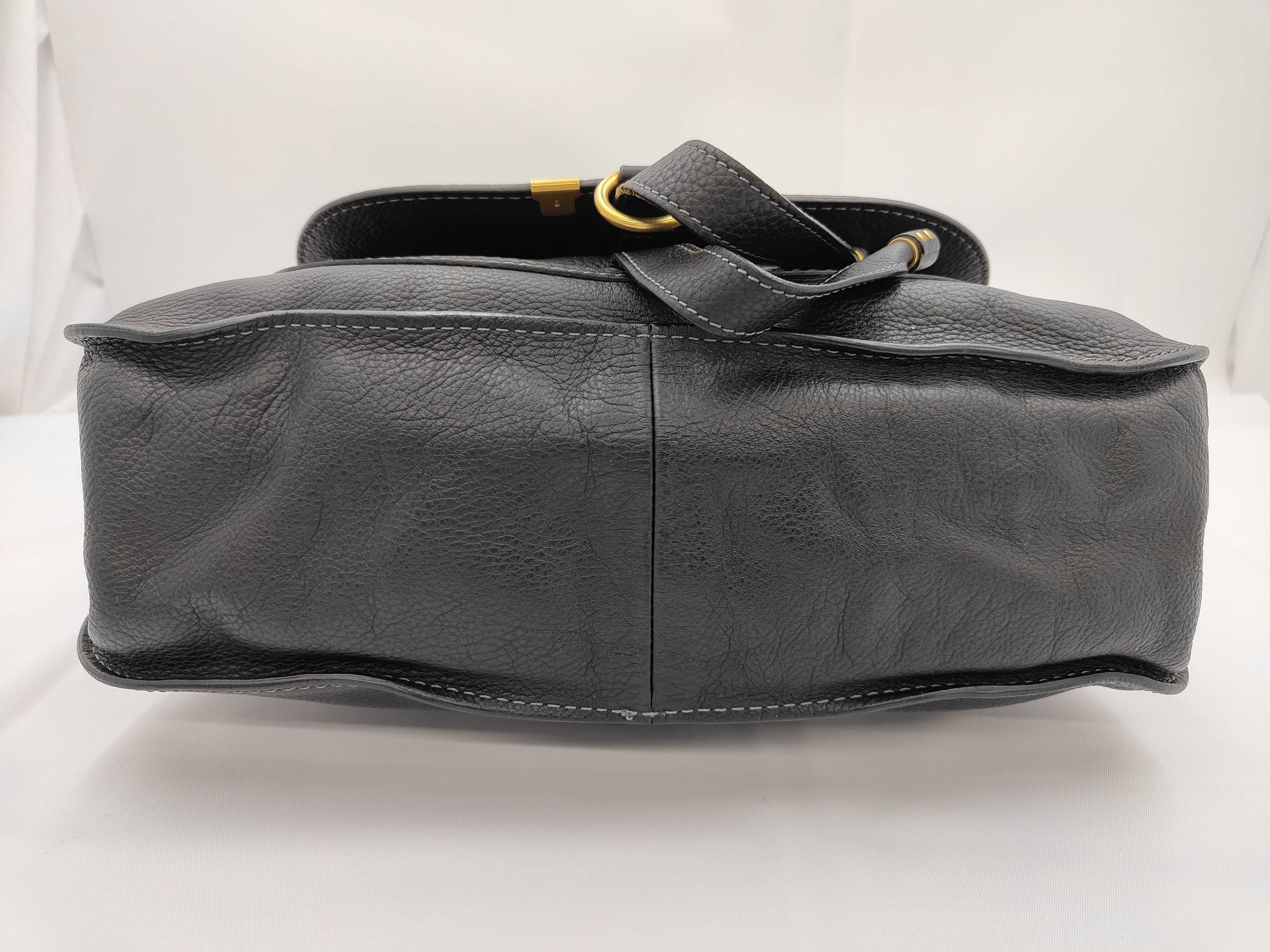 Marcie Black Shoulder Bag with Shoulder Strap — view 5