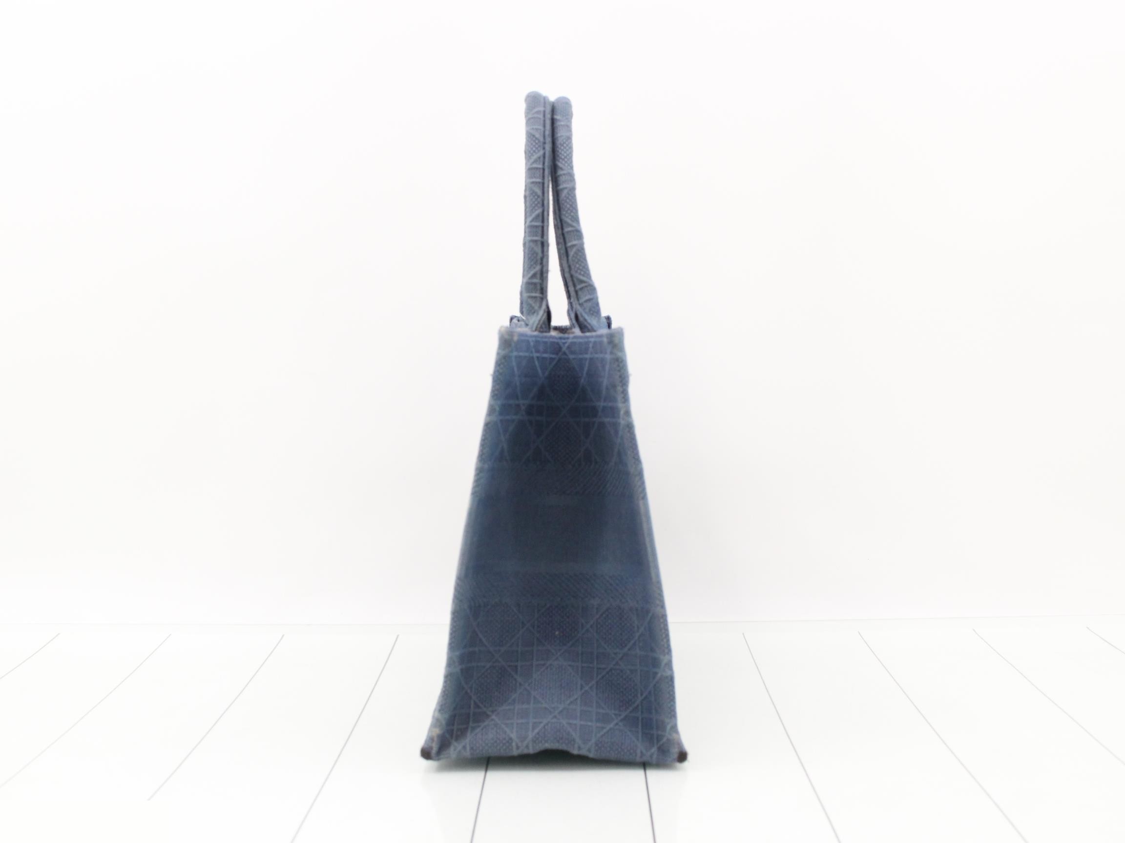 Book Tote Medium Tote Bag, Blue — view 3