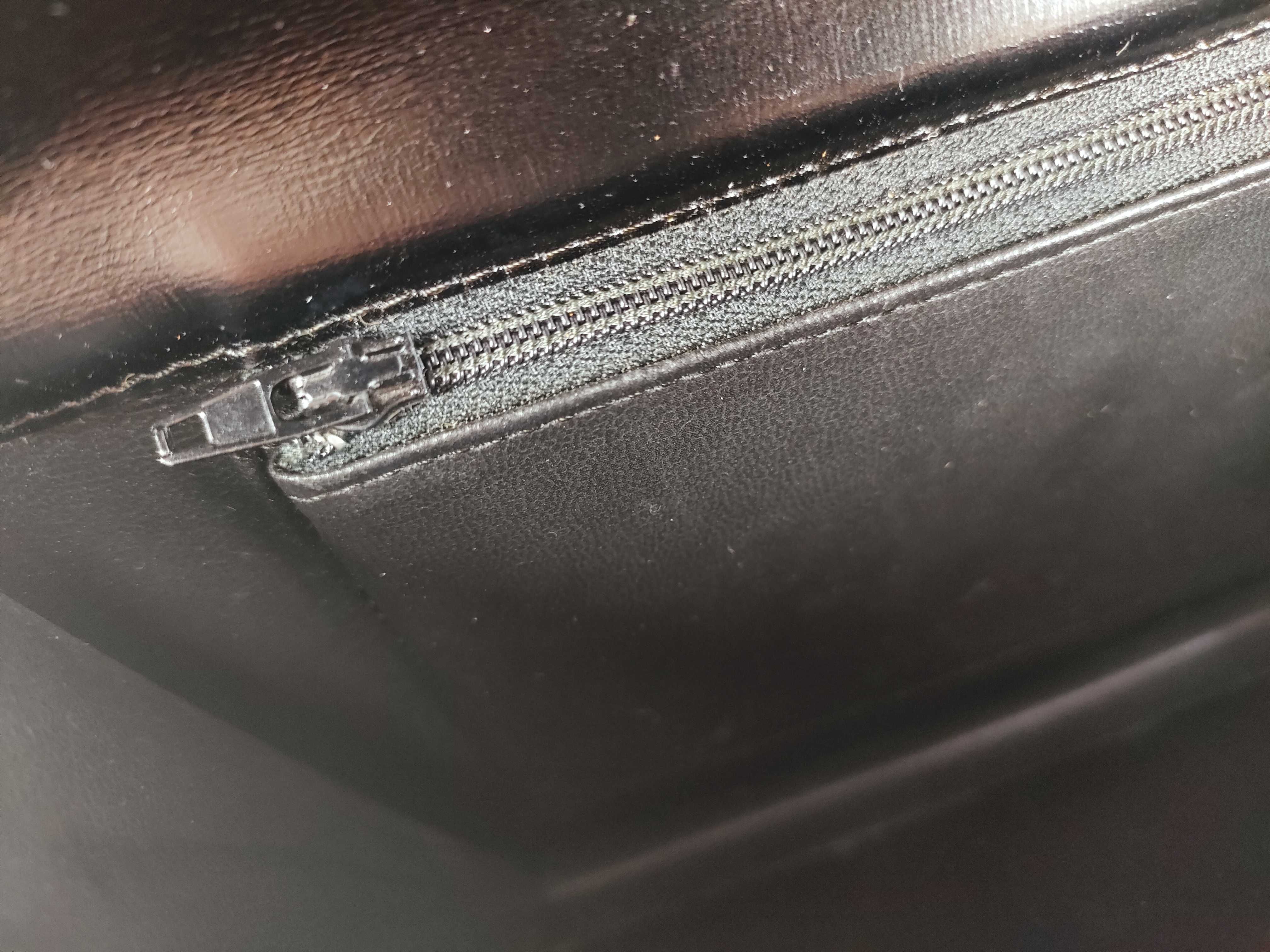 carriage metal leather shoulder bag — view 15