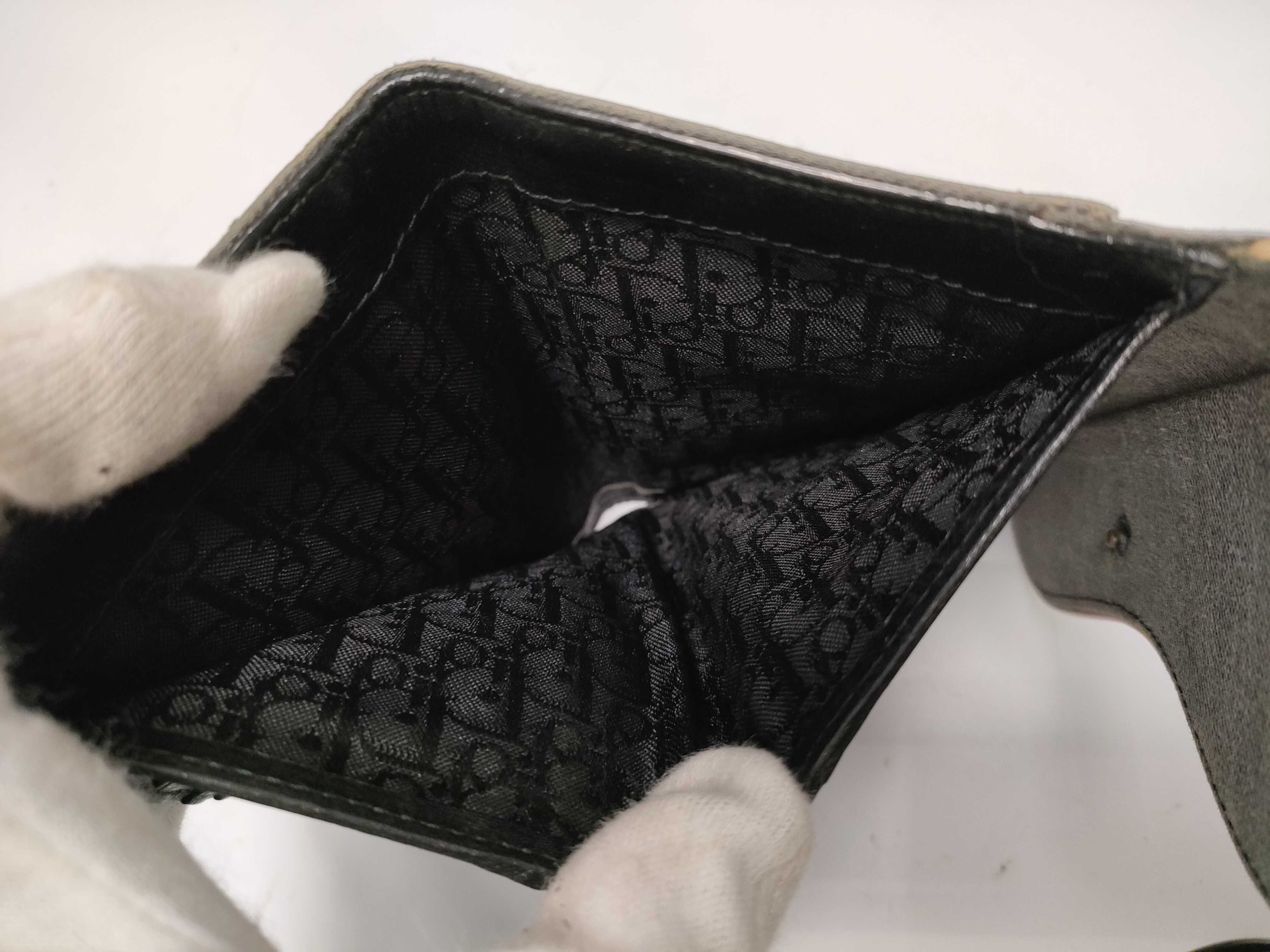 long wallet, saddle denim canvas, with dust bag, coin purse, wallet. — view 10