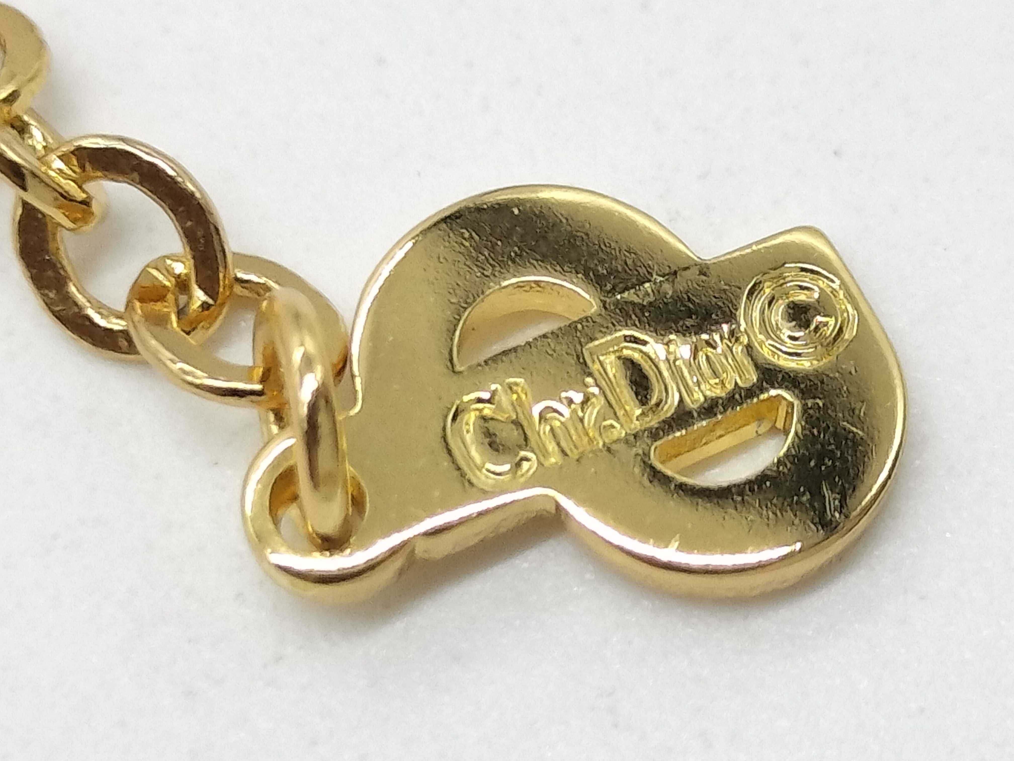 GD Logo Rhinestone Necklace — view 5