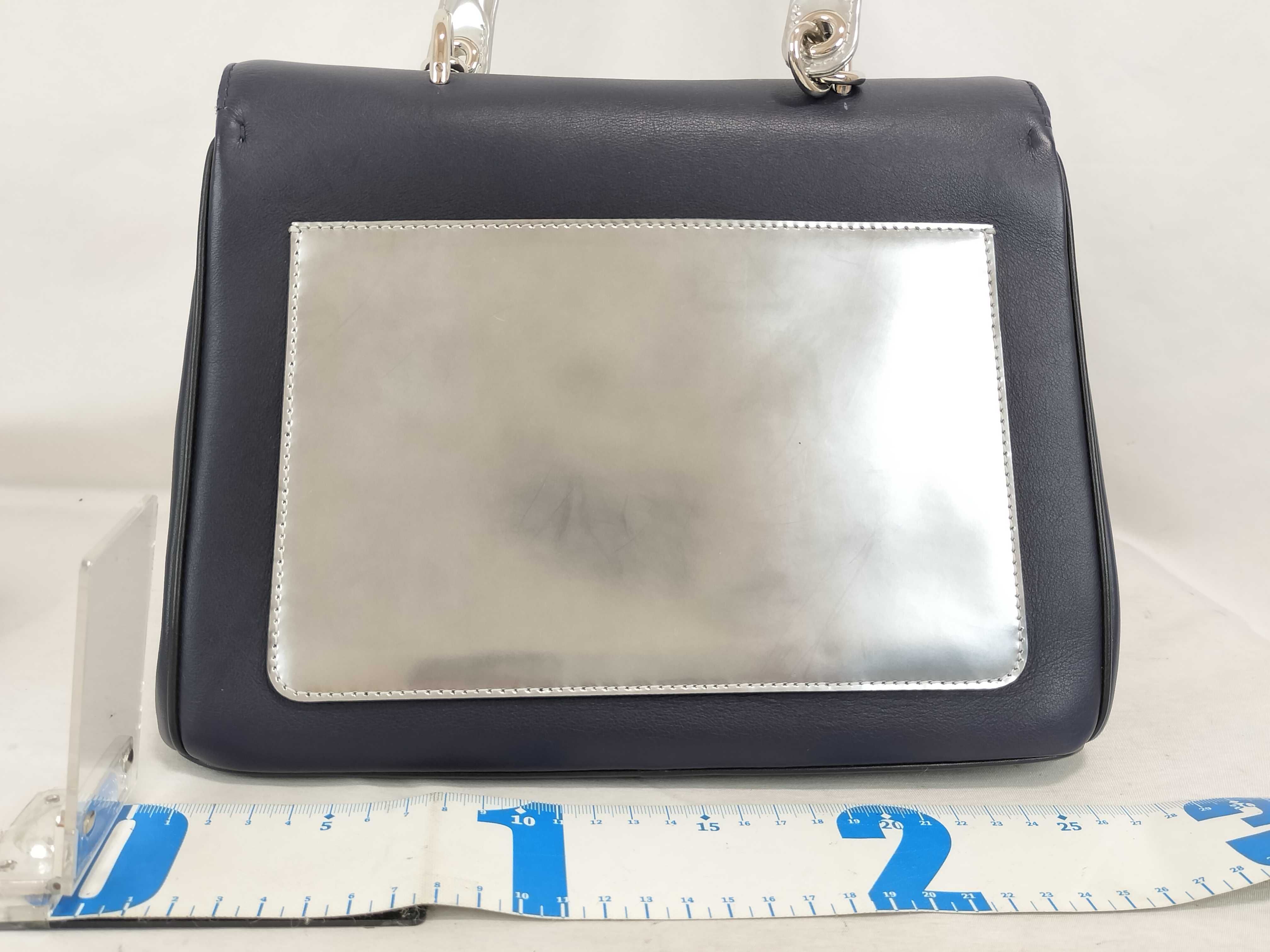MY-Christian Be Leather 2-Way Handbag Navy - Grade B Handbag — view 2