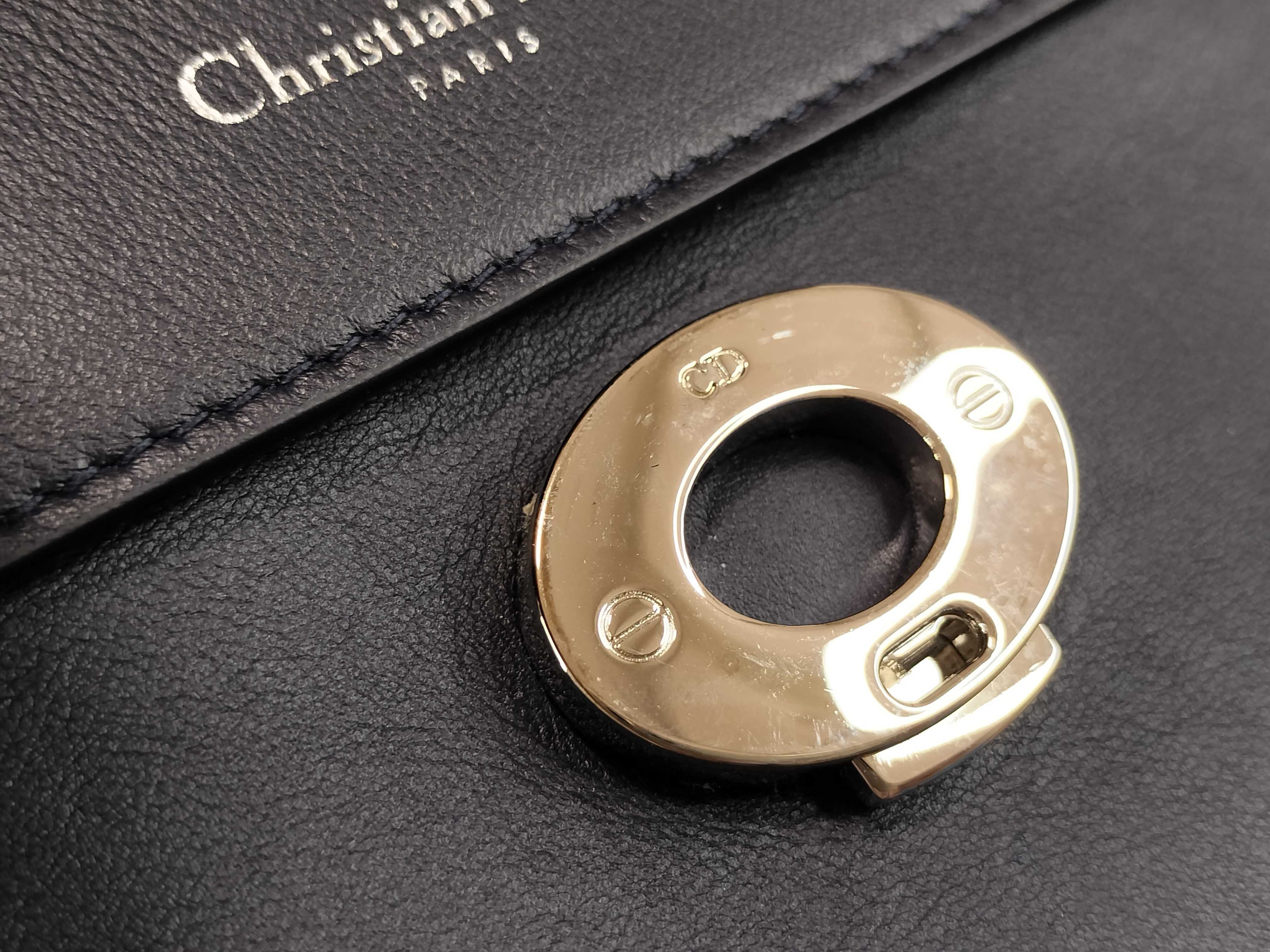 MY-Christian Be Leather 2-Way Handbag Navy - Grade B Handbag — view 15