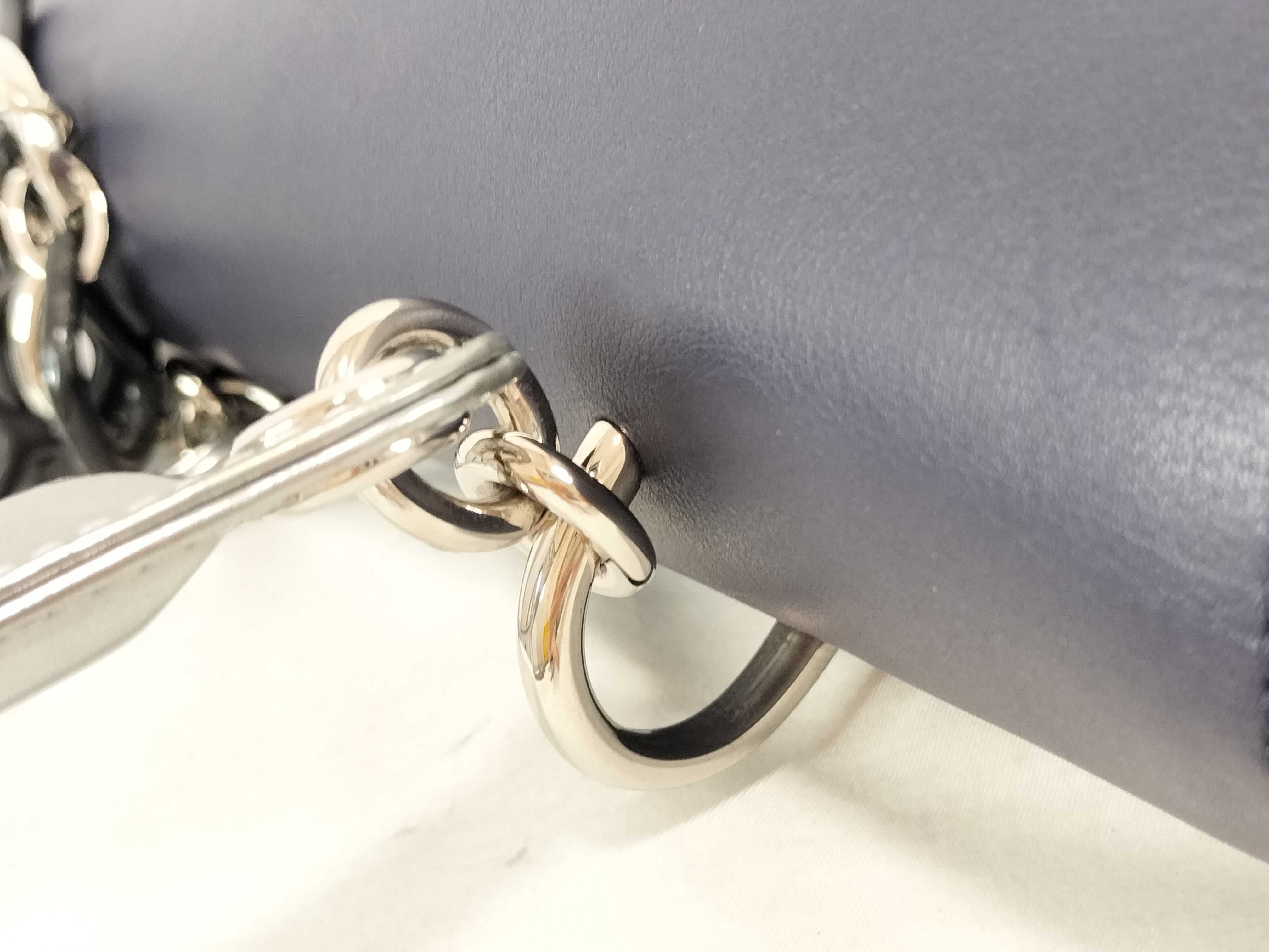 MY-Christian Be Leather 2-Way Handbag Navy - Grade B Handbag — view 5