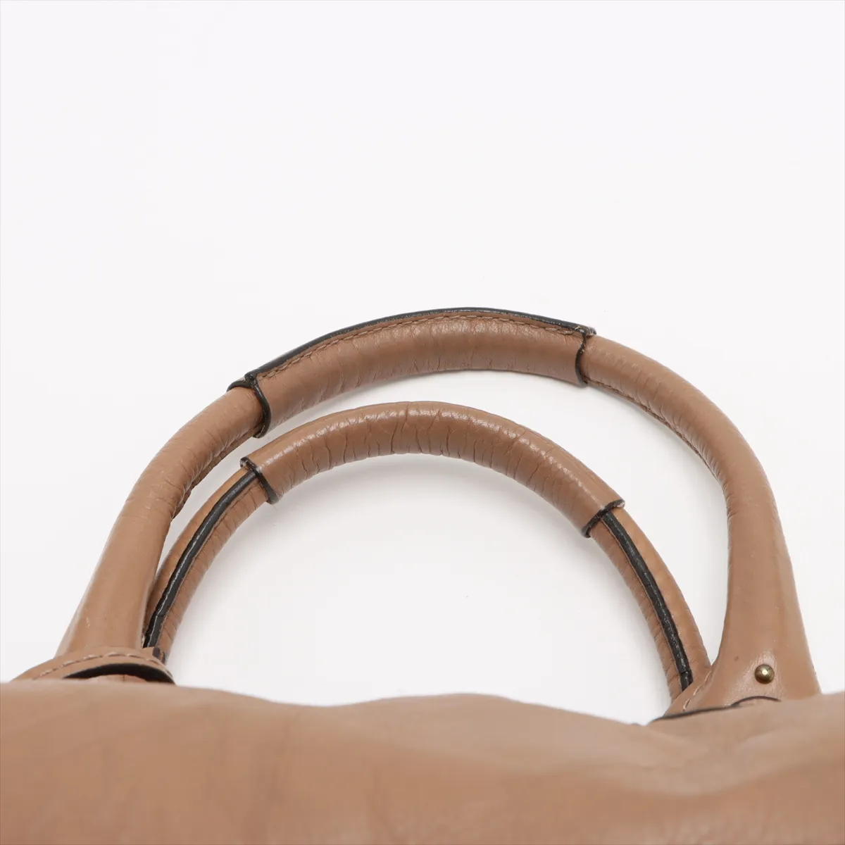 paddington leather handbag brown — view 6