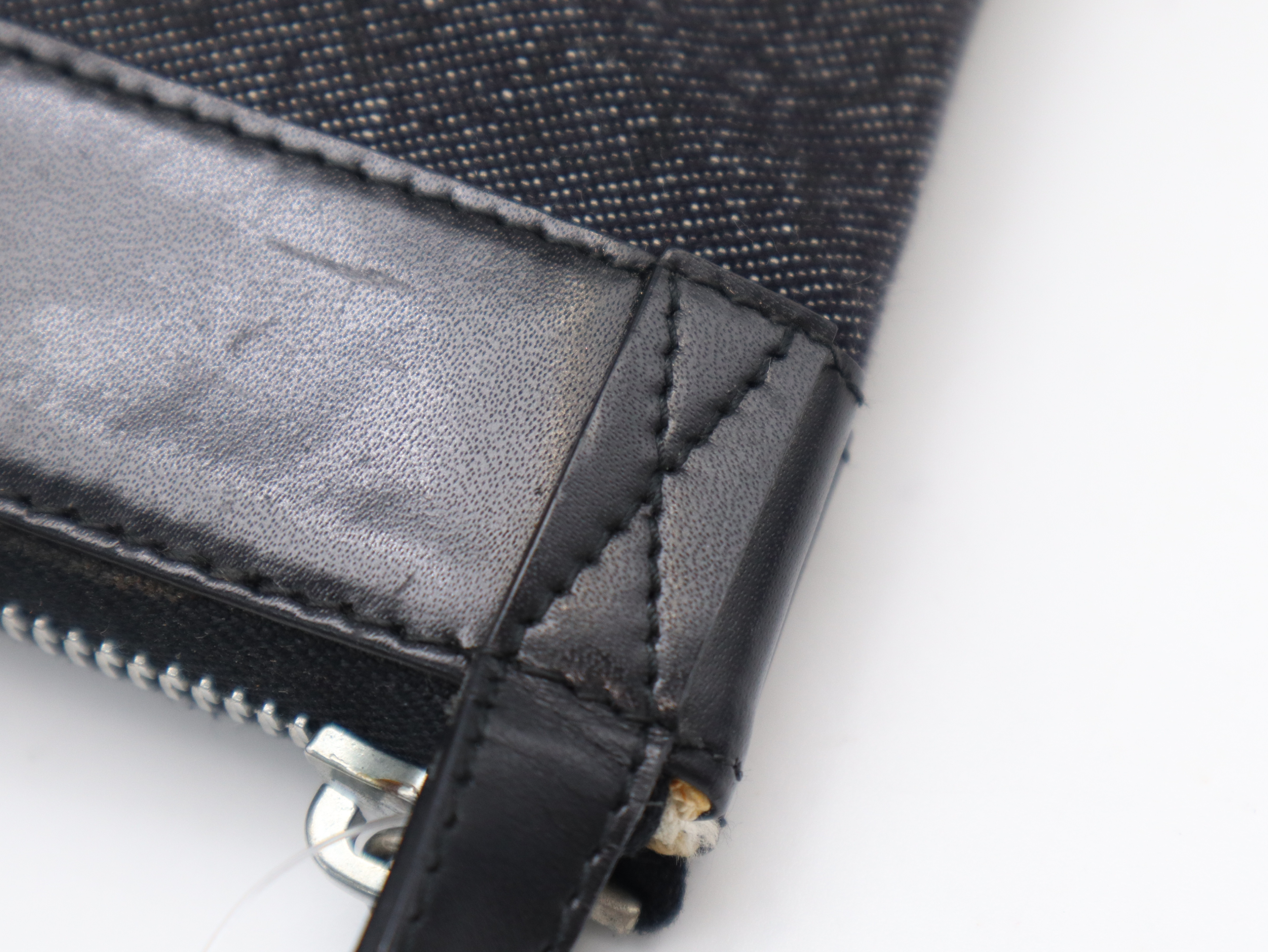 Logo Mania Line Denim Mini Shoulder Bag — view 7