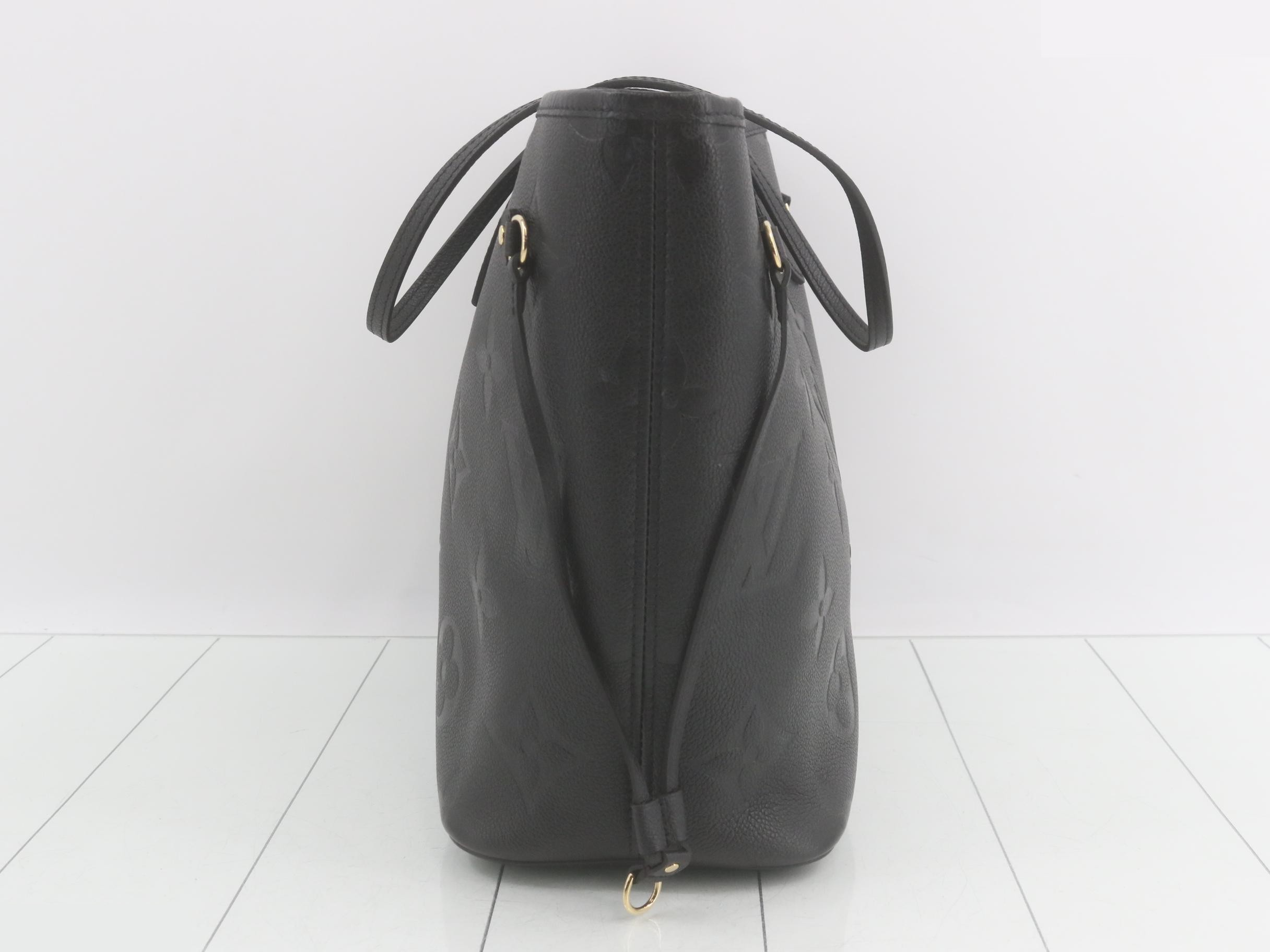 Monogram Empreinte Neverfull MM Tote Bag with Pouch — view 3