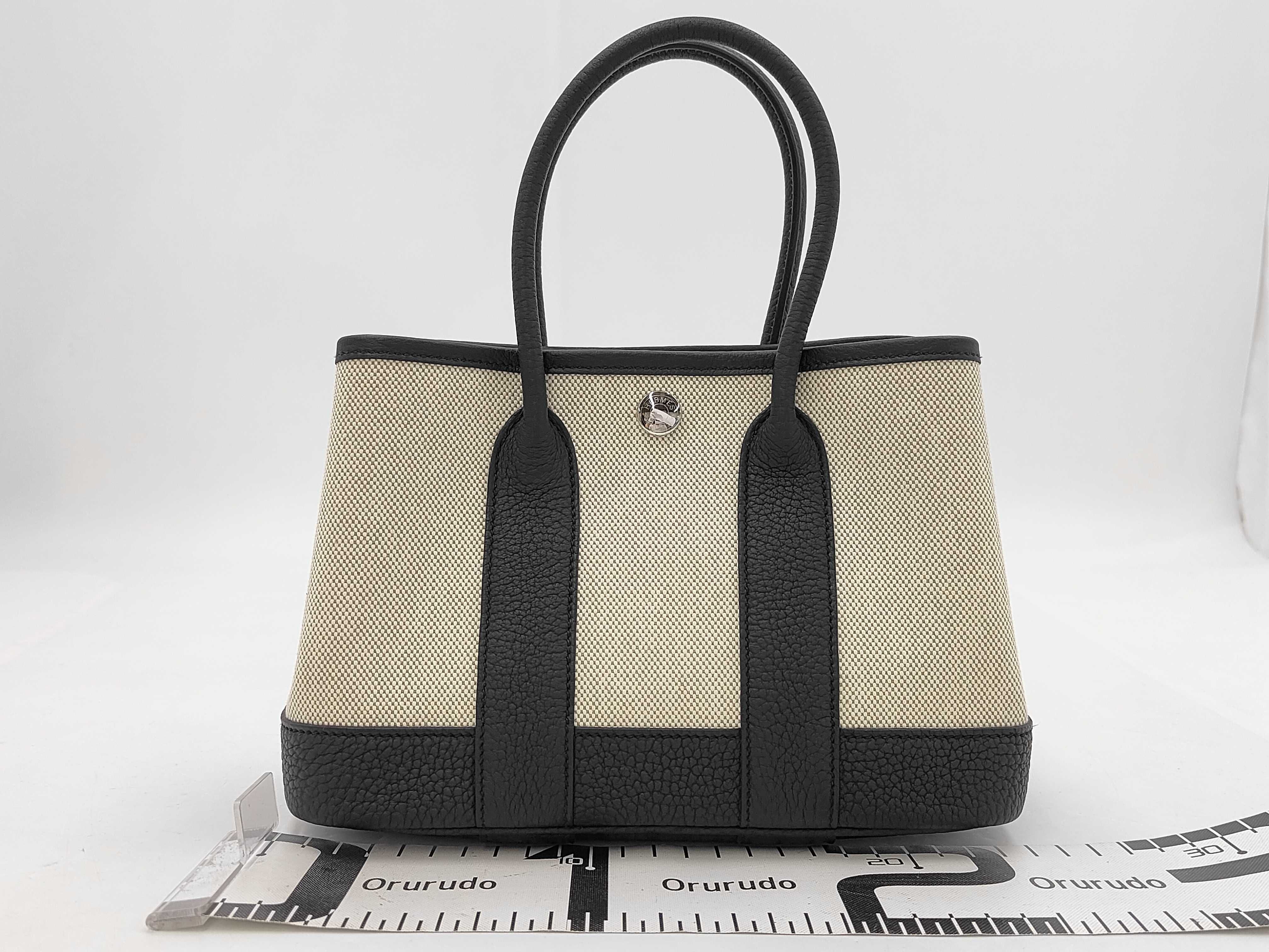 Neo Garden Black/Beige Handbag (with G stamp) — view 2