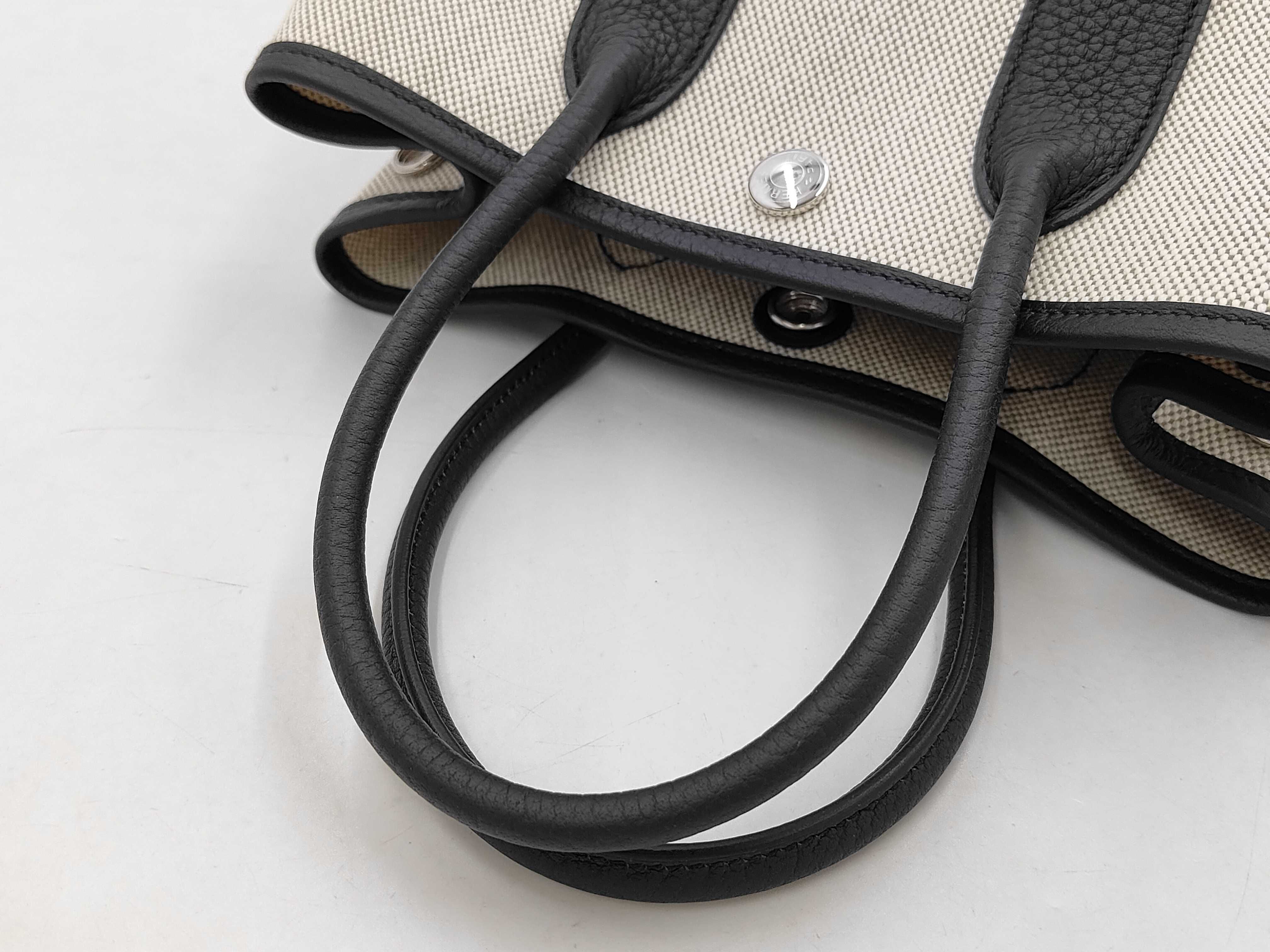 Neo Garden Black/Beige Handbag (with G stamp) — view 3