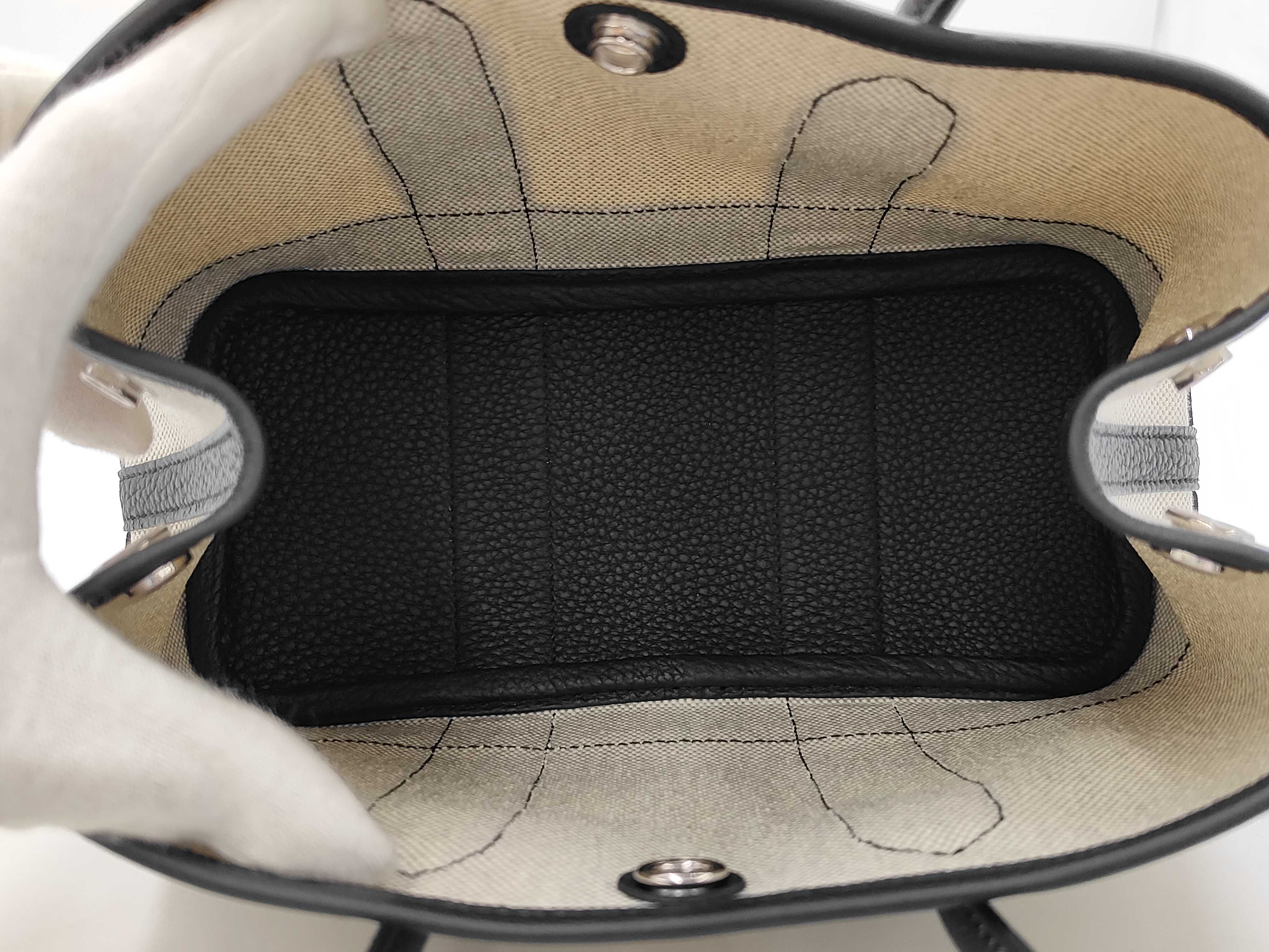 Neo Garden Black/Beige Handbag (with G stamp) — view 8