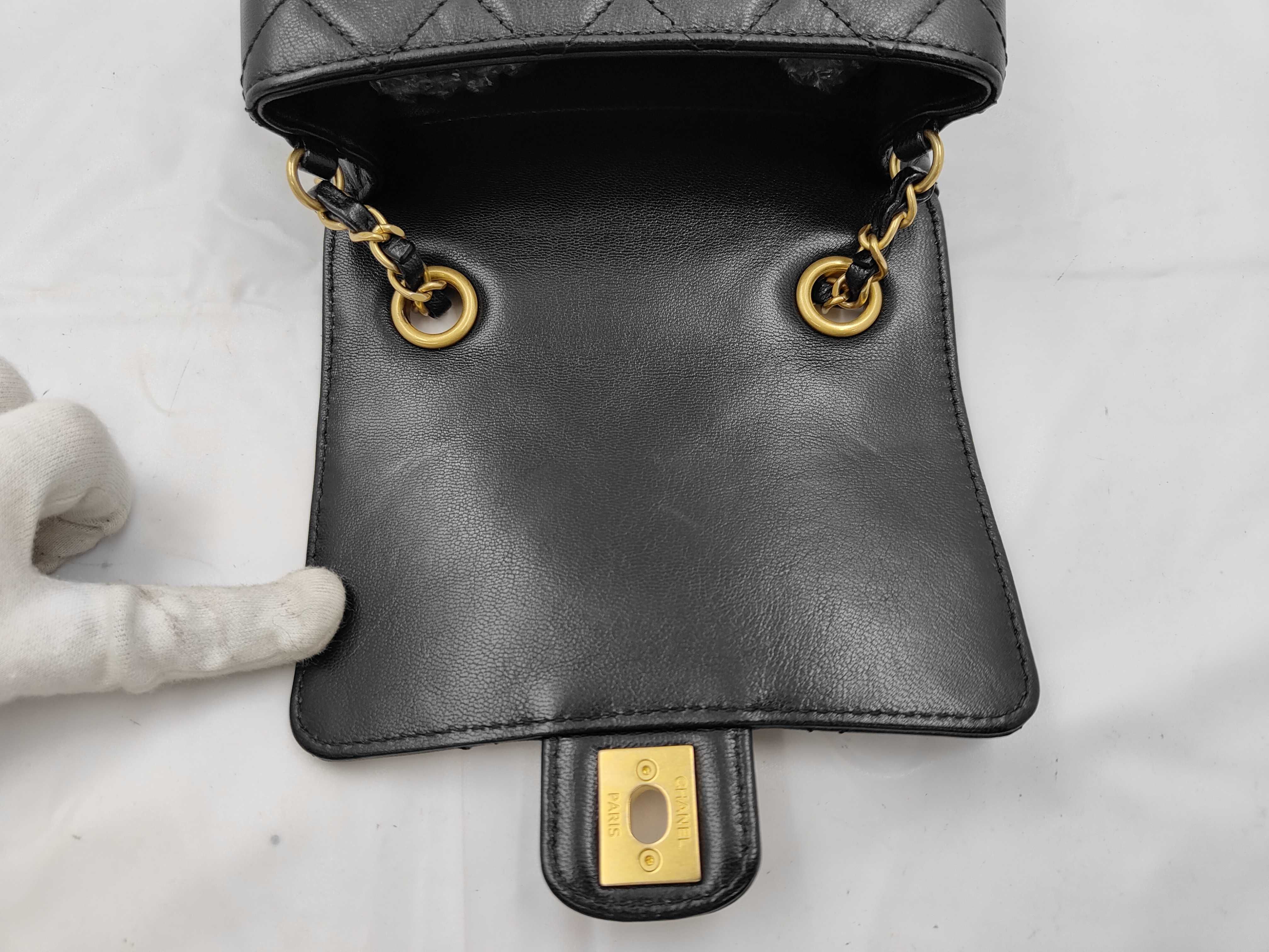Mini Matelassé Shoulder Bag — view 5