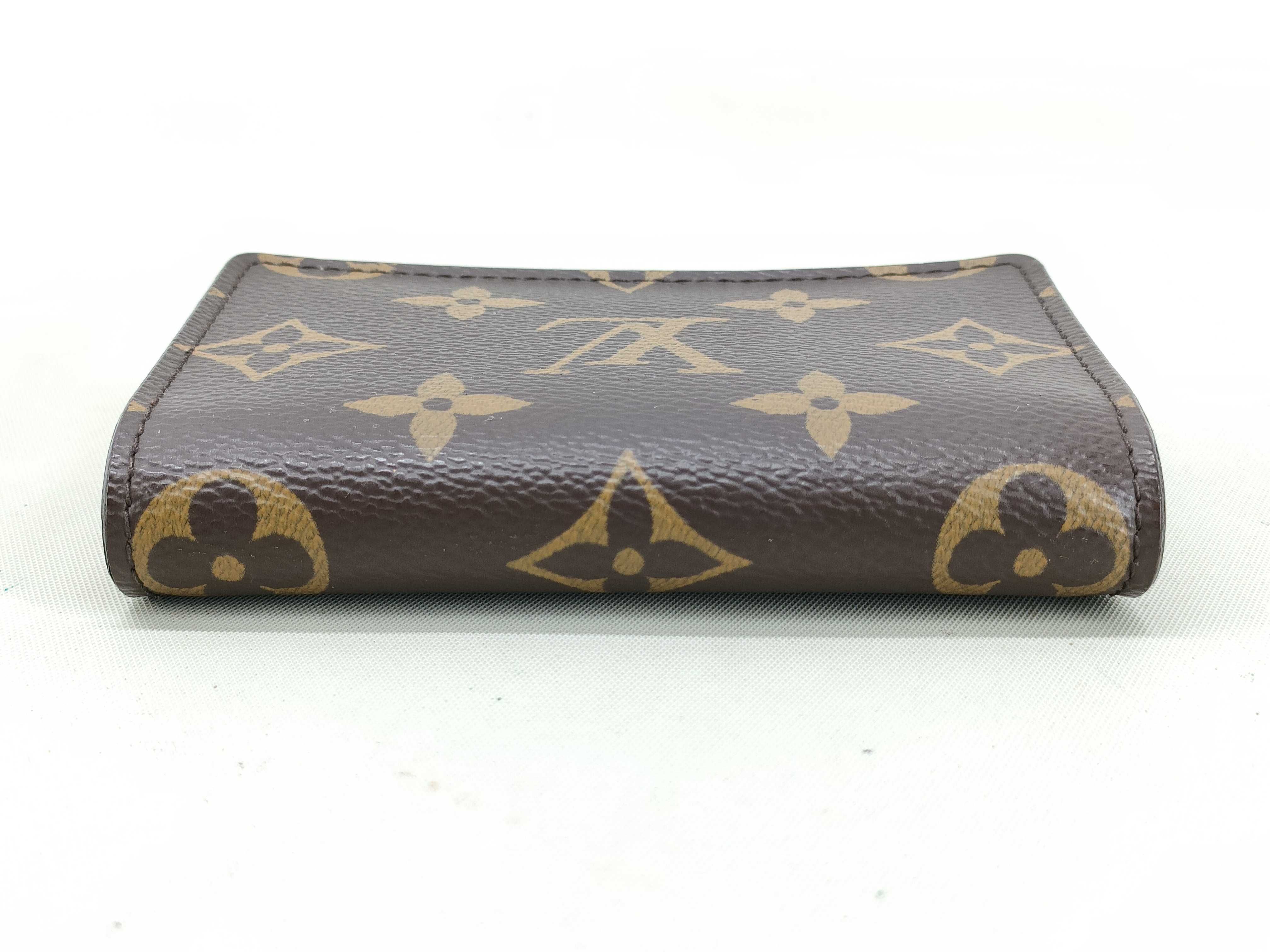 Monogram Coin Case Card Case — view 6