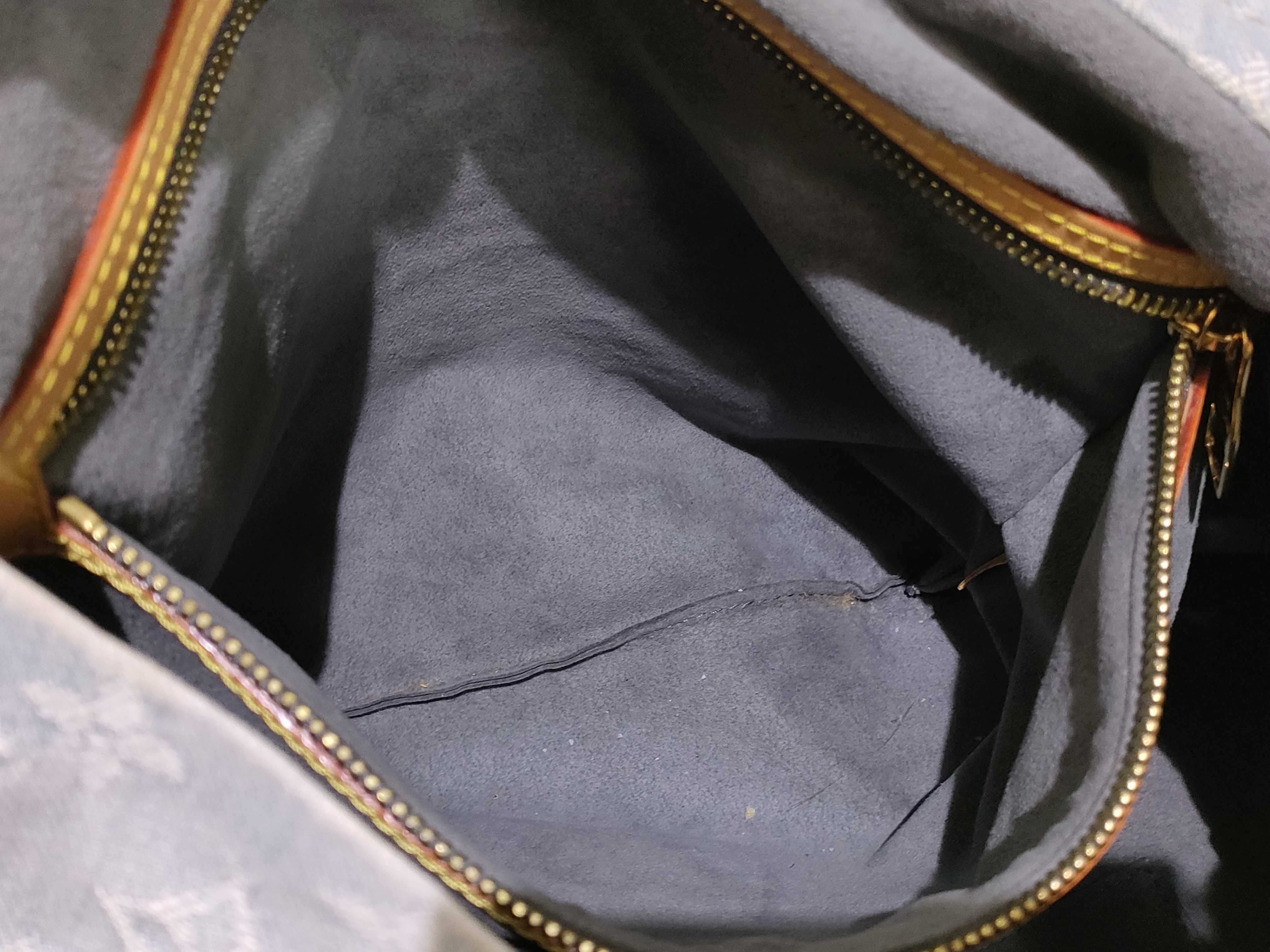 Monogram Denim Daily GM M40492 FO2101 Blue Shoulder Bag — view 9