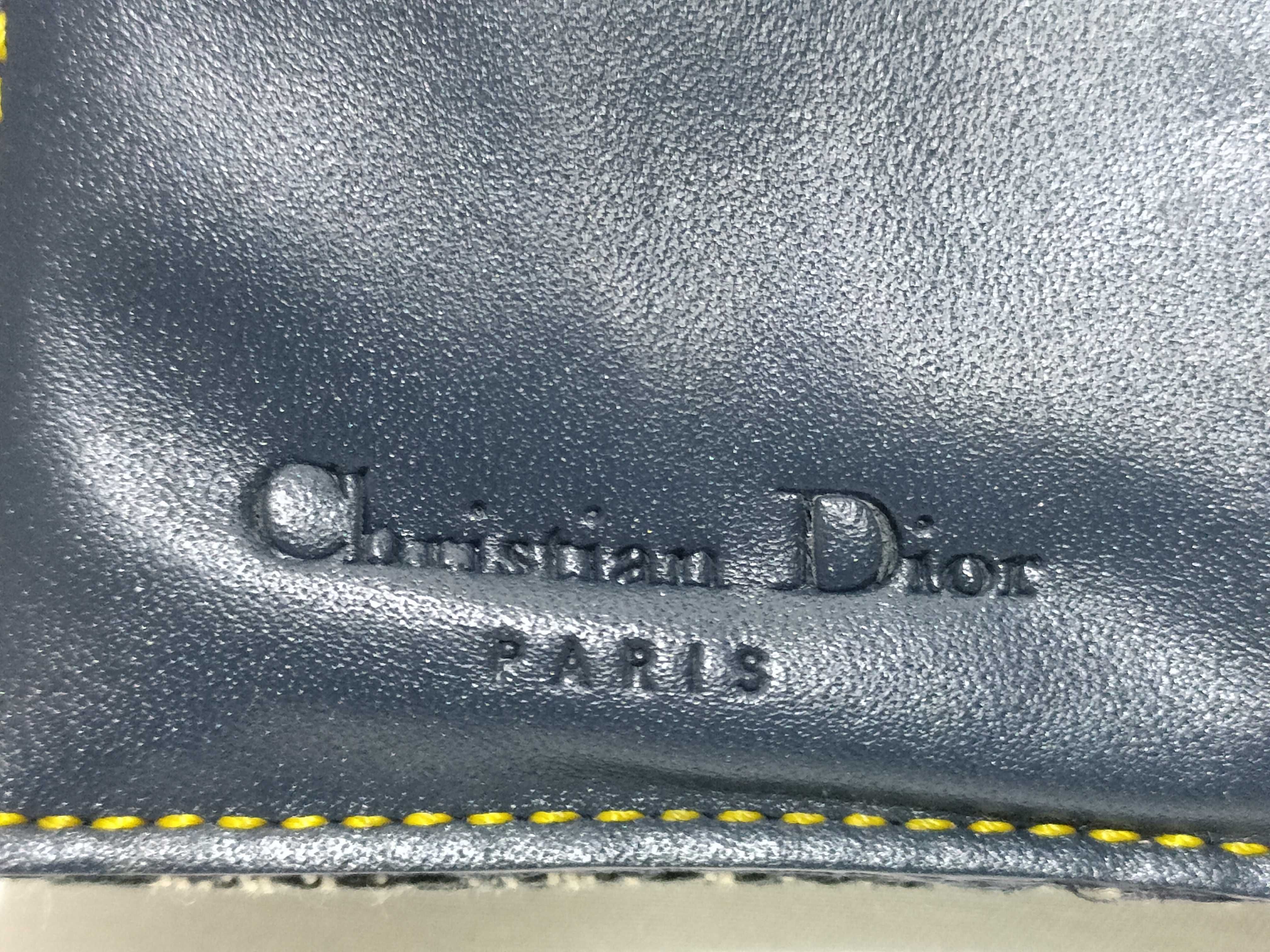 Trotter Christian Dior Long Wallet Saddle Trotter Wallet — view 14