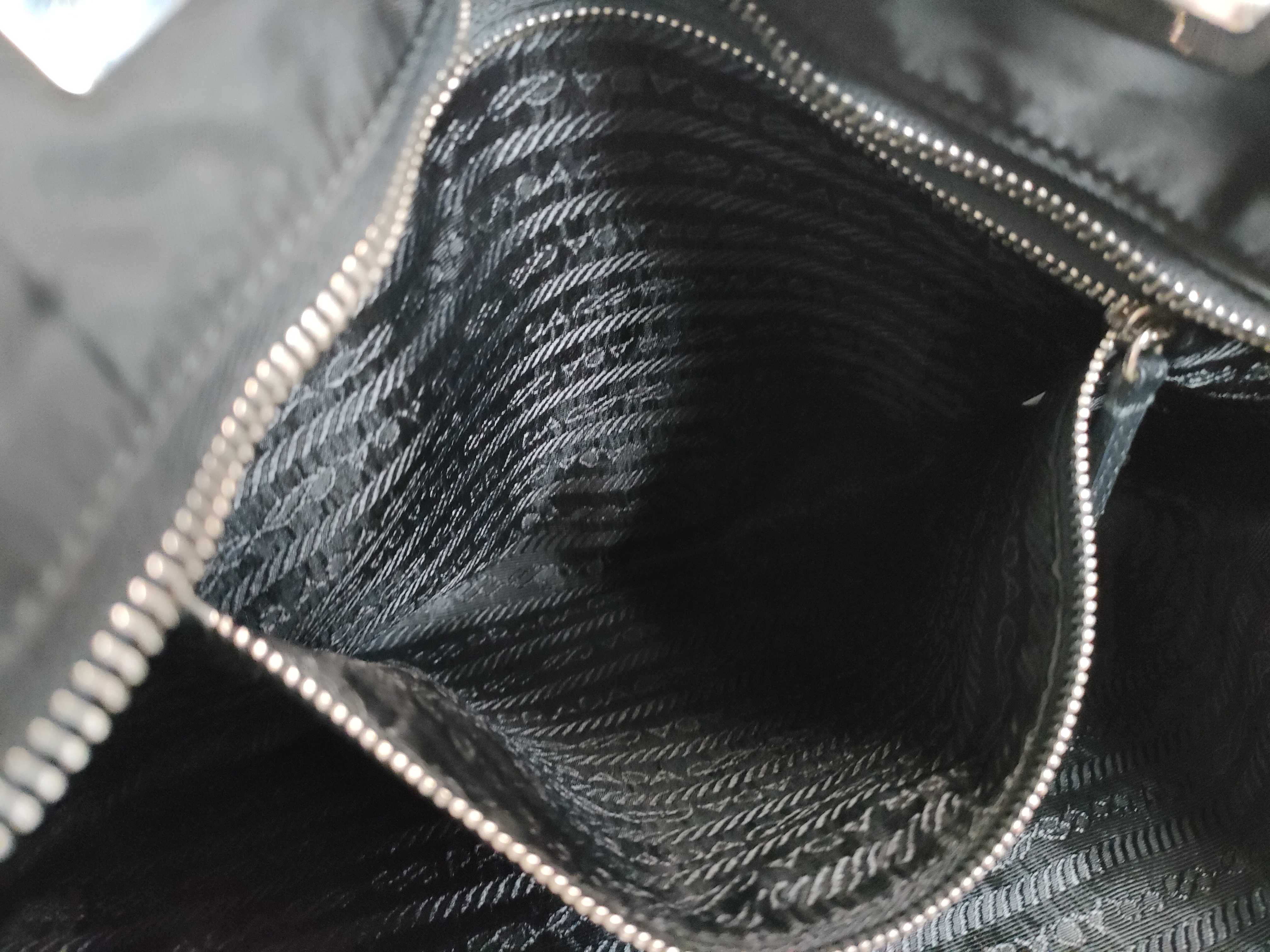 Nylon Handbag, Black — view 13