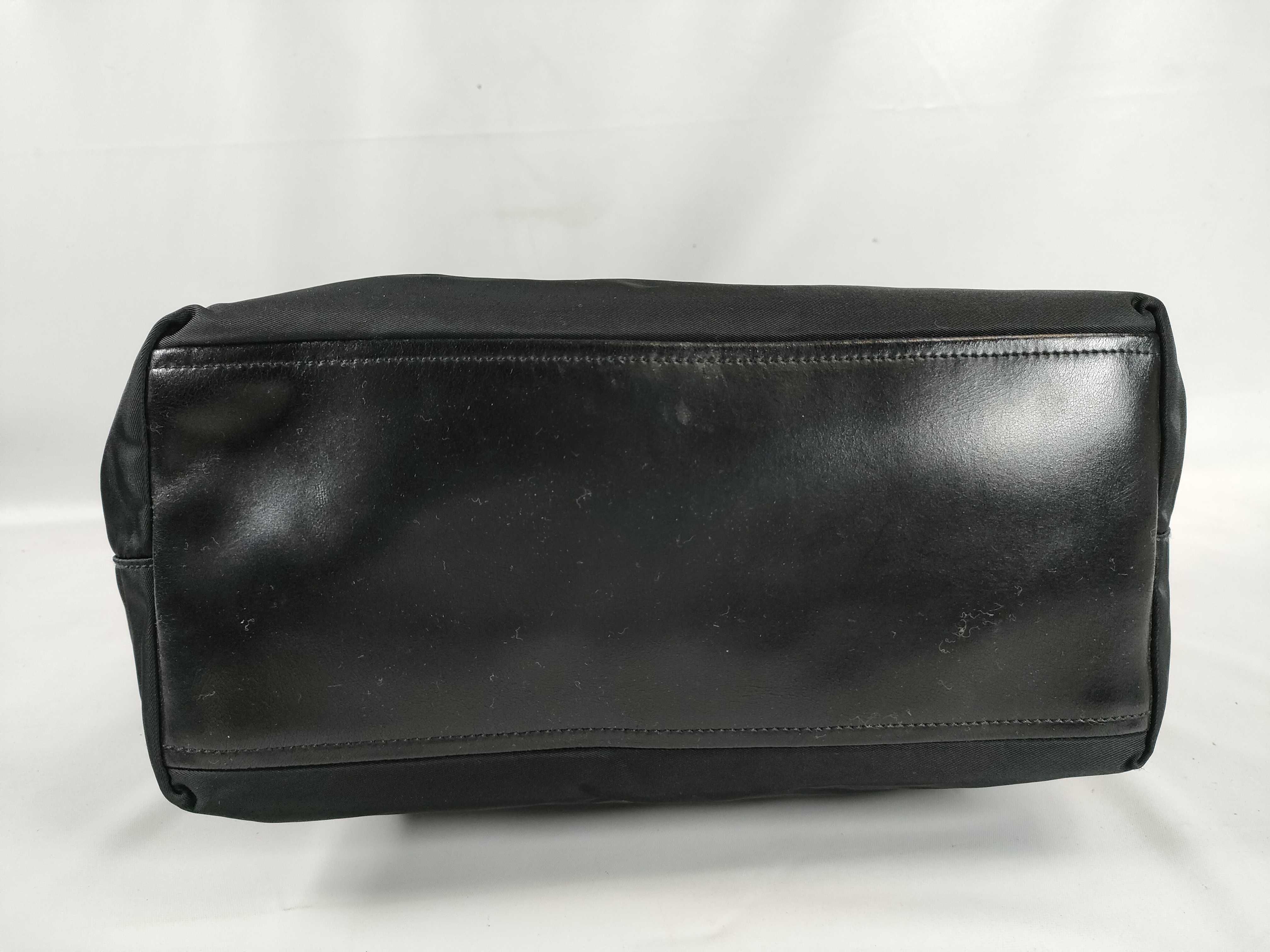 Nylon Handbag, Black — view 7