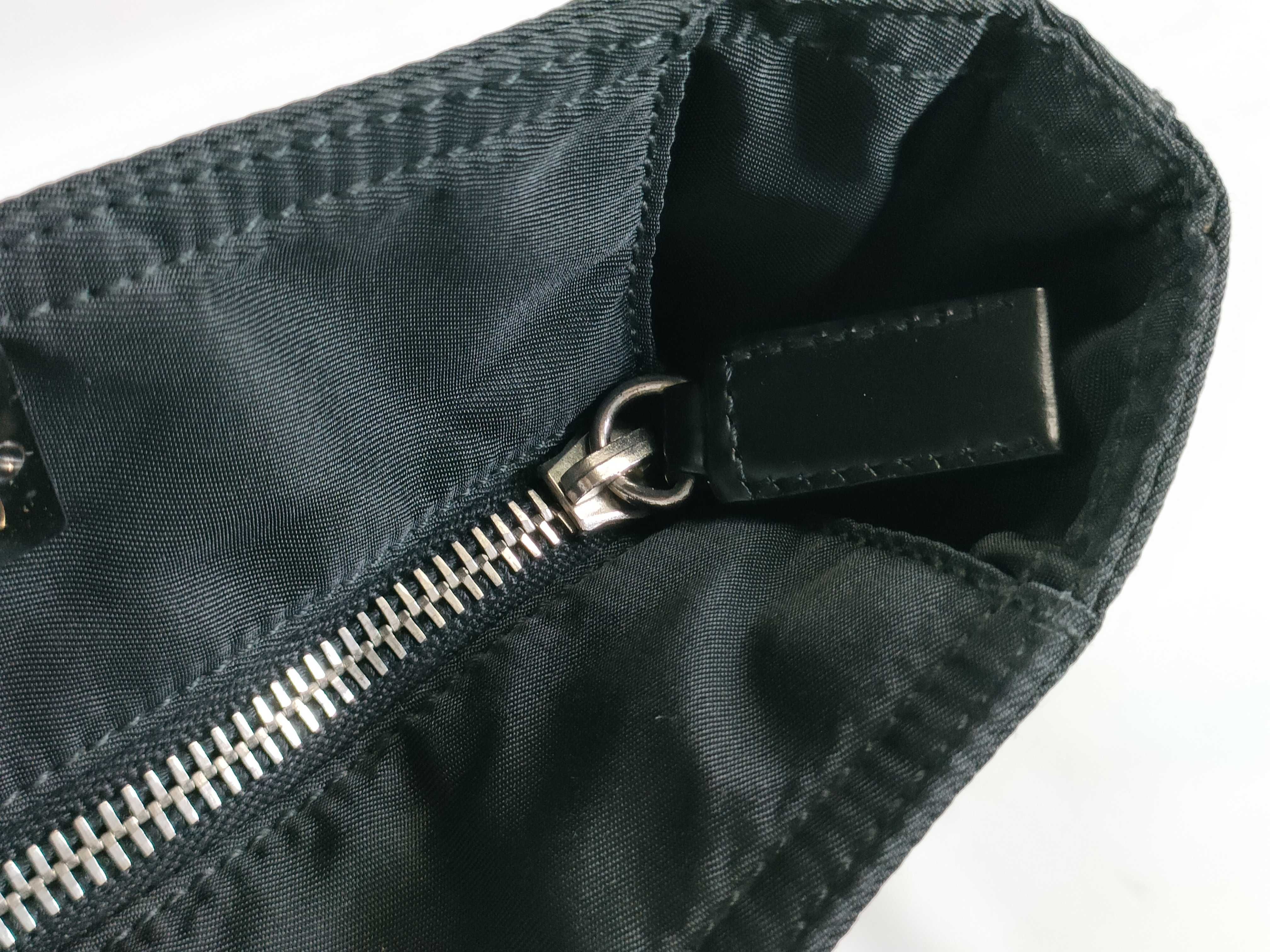 Nylon Handbag, Black — view 8