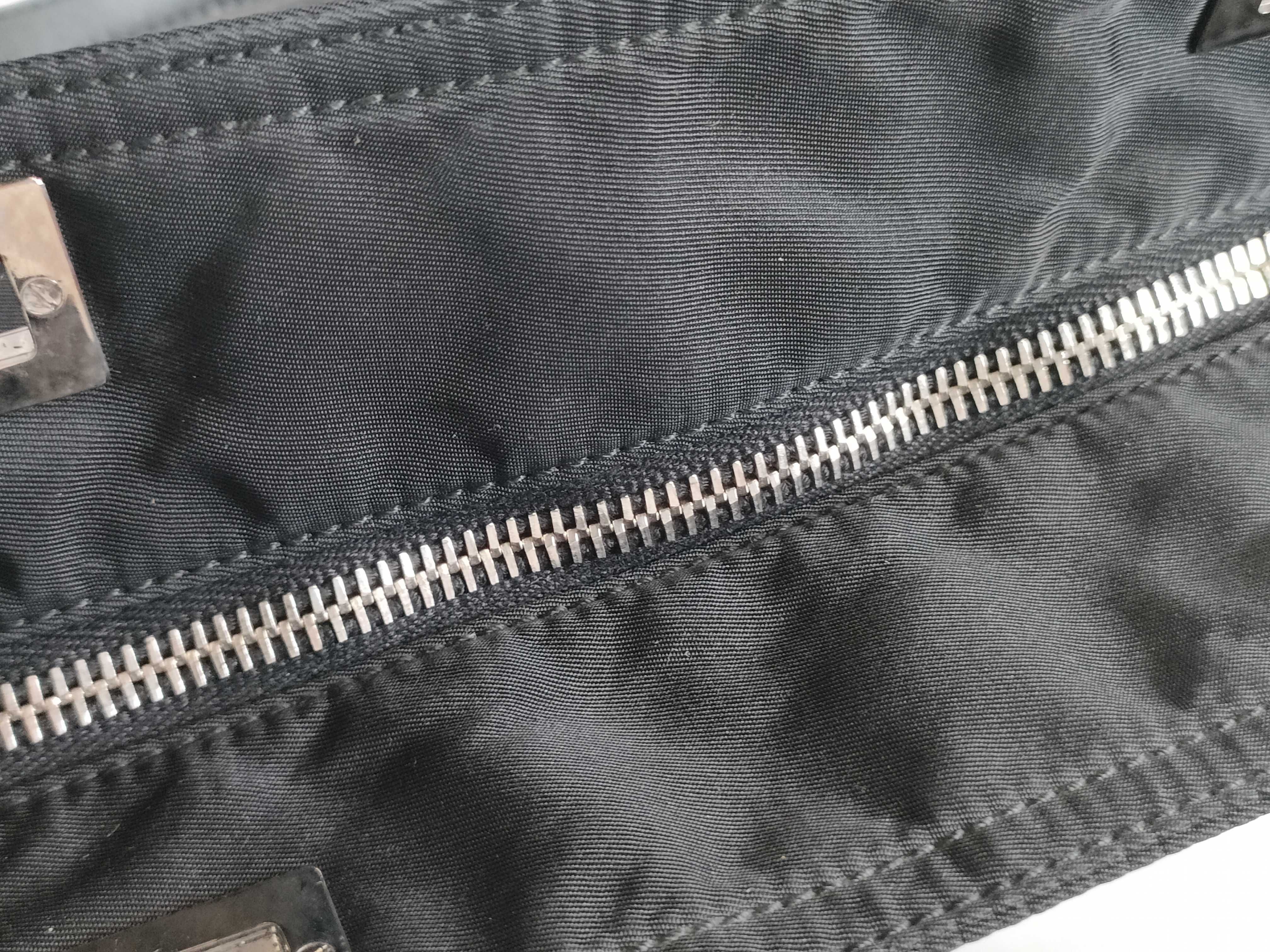 Nylon Handbag, Black — view 9