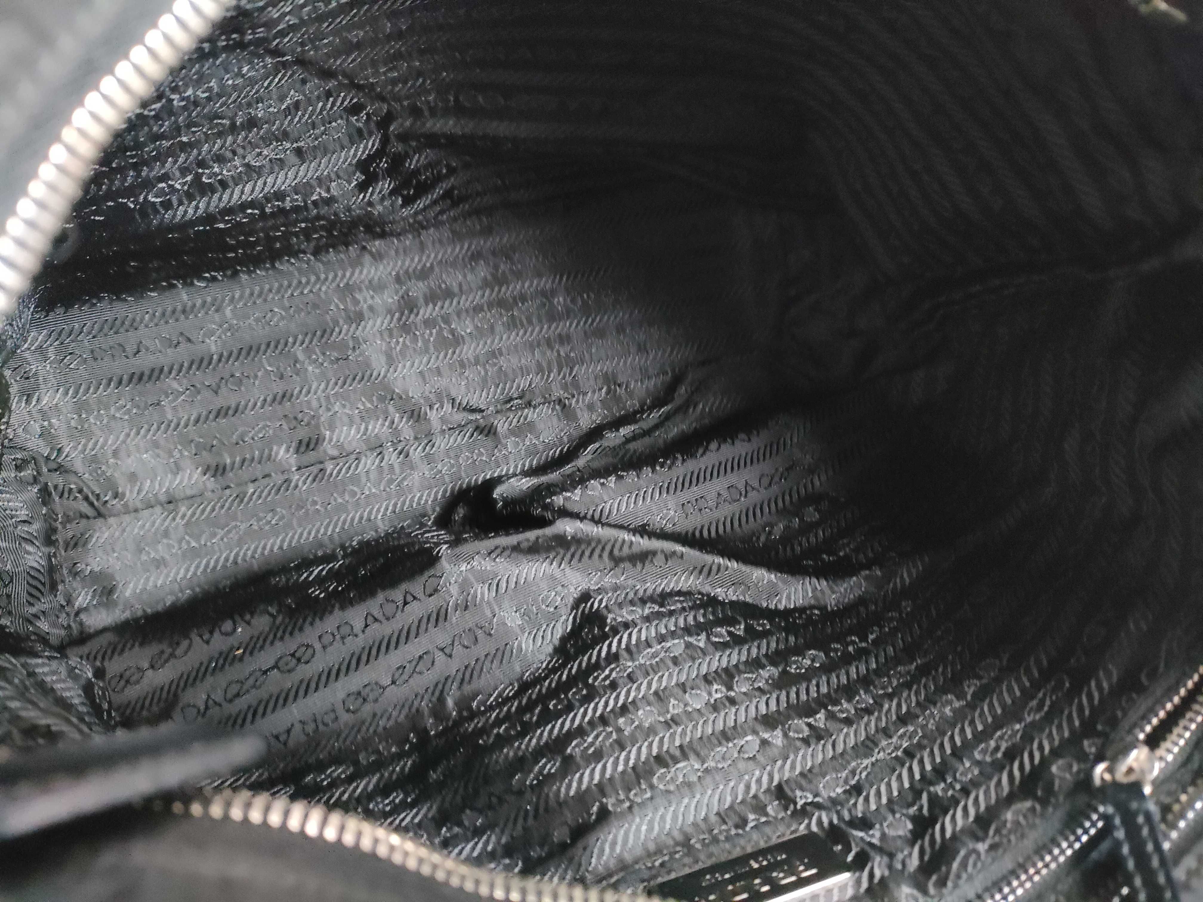 Nylon Handbag, Black — view 10