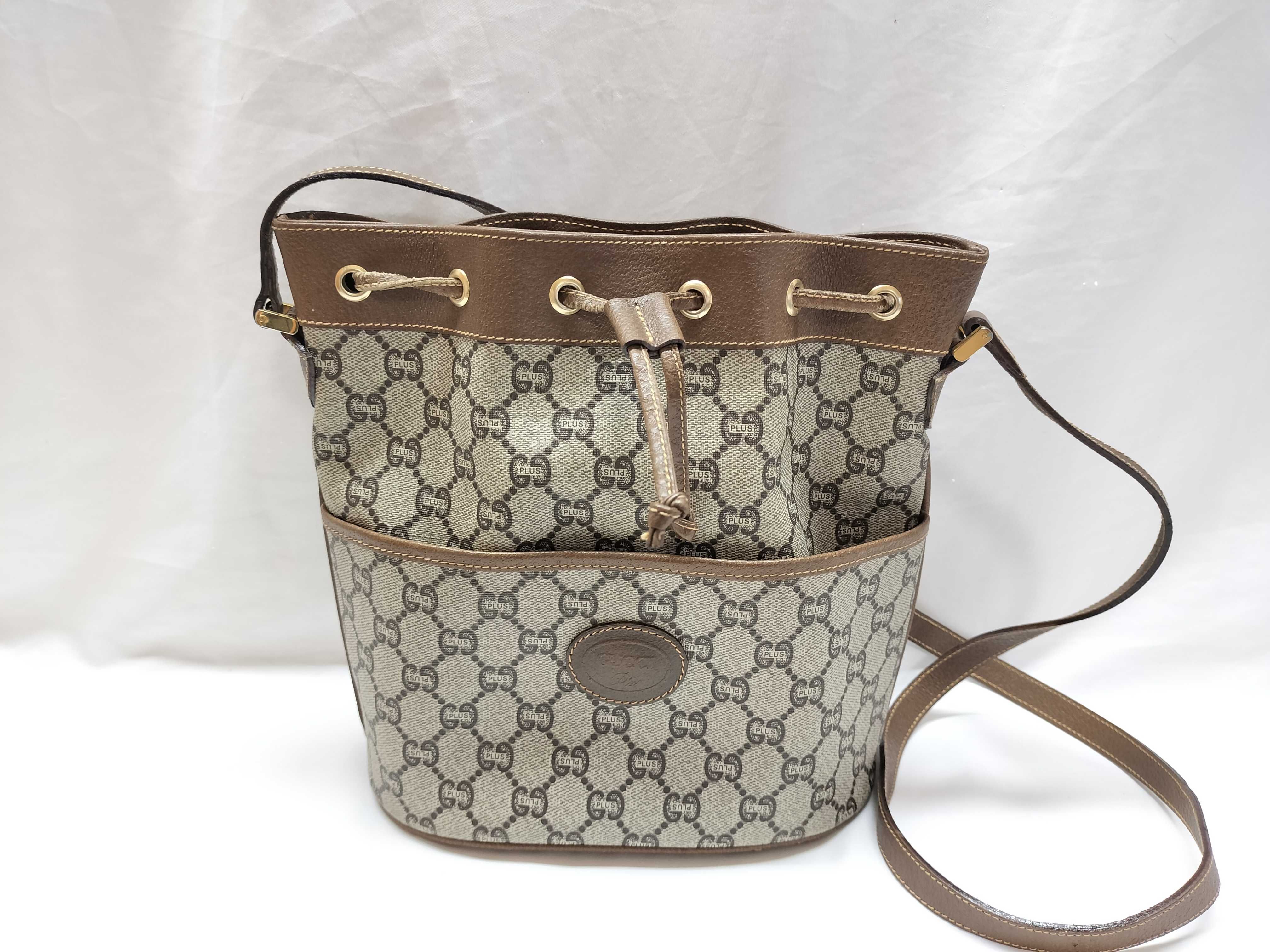 GG Plus Old Gucci Drawstring Shoulder Bag