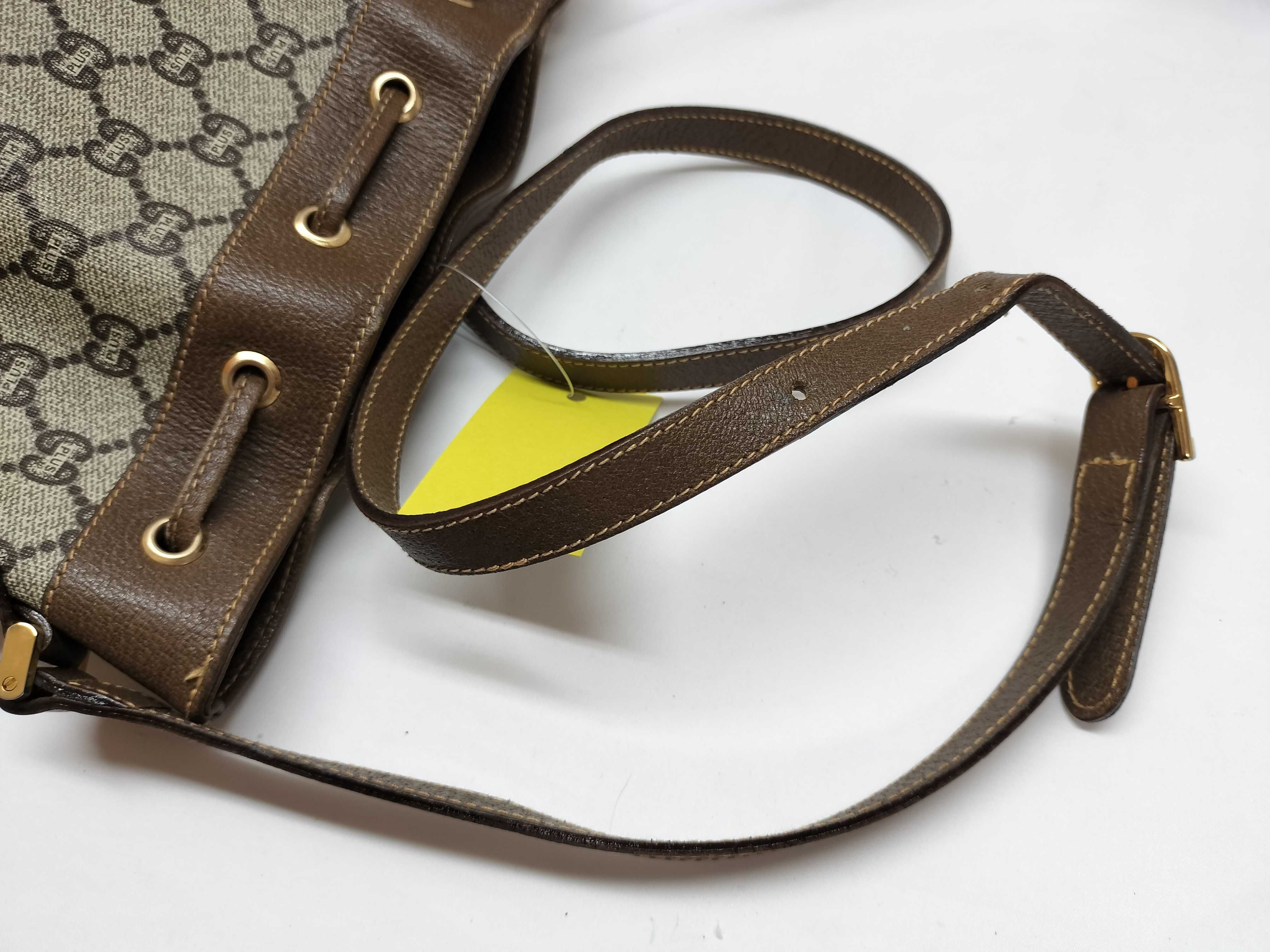 GG Plus Old Gucci Drawstring Shoulder Bag — view 5