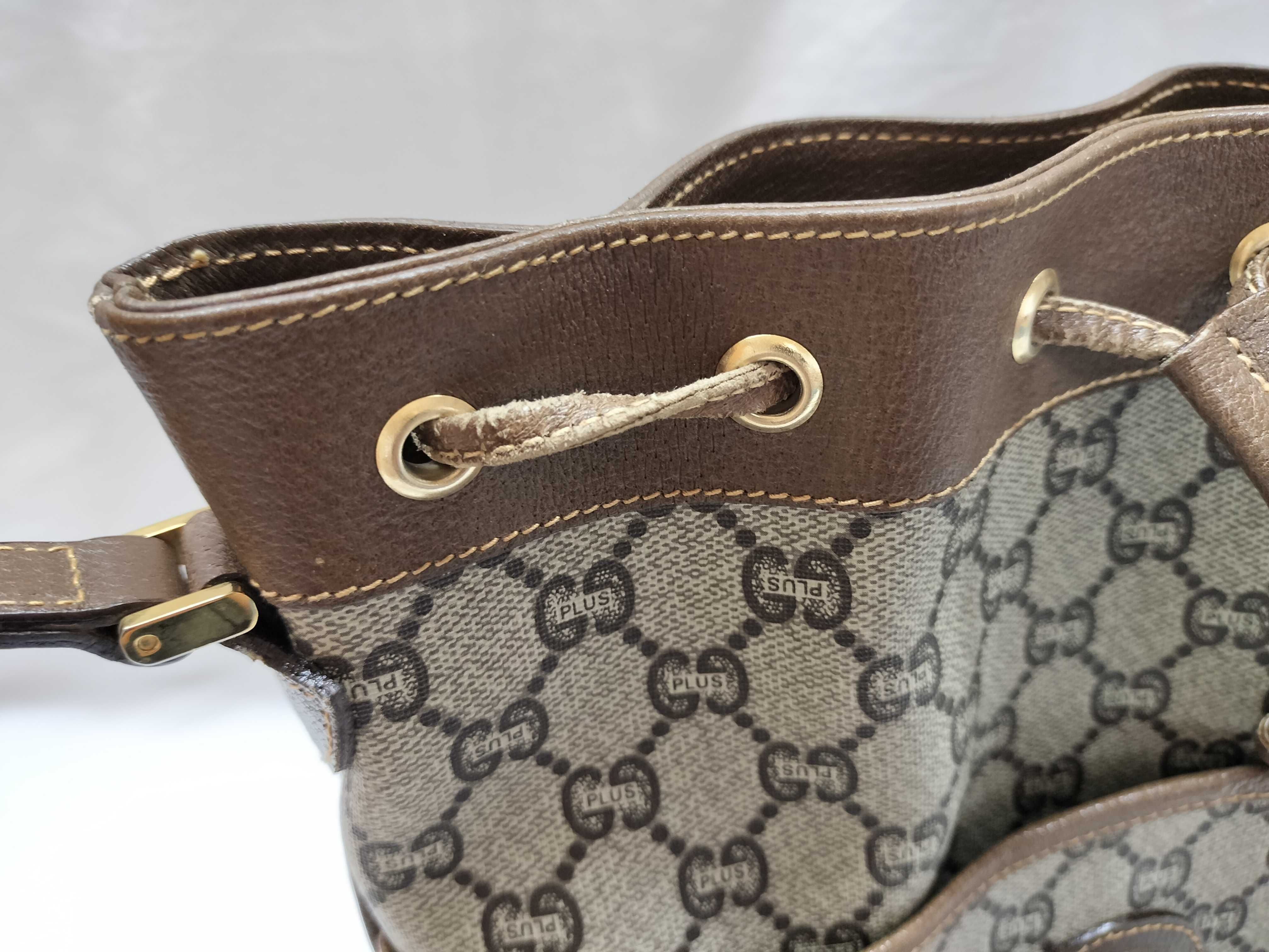 GG Plus Old Gucci Drawstring Shoulder Bag — view 8