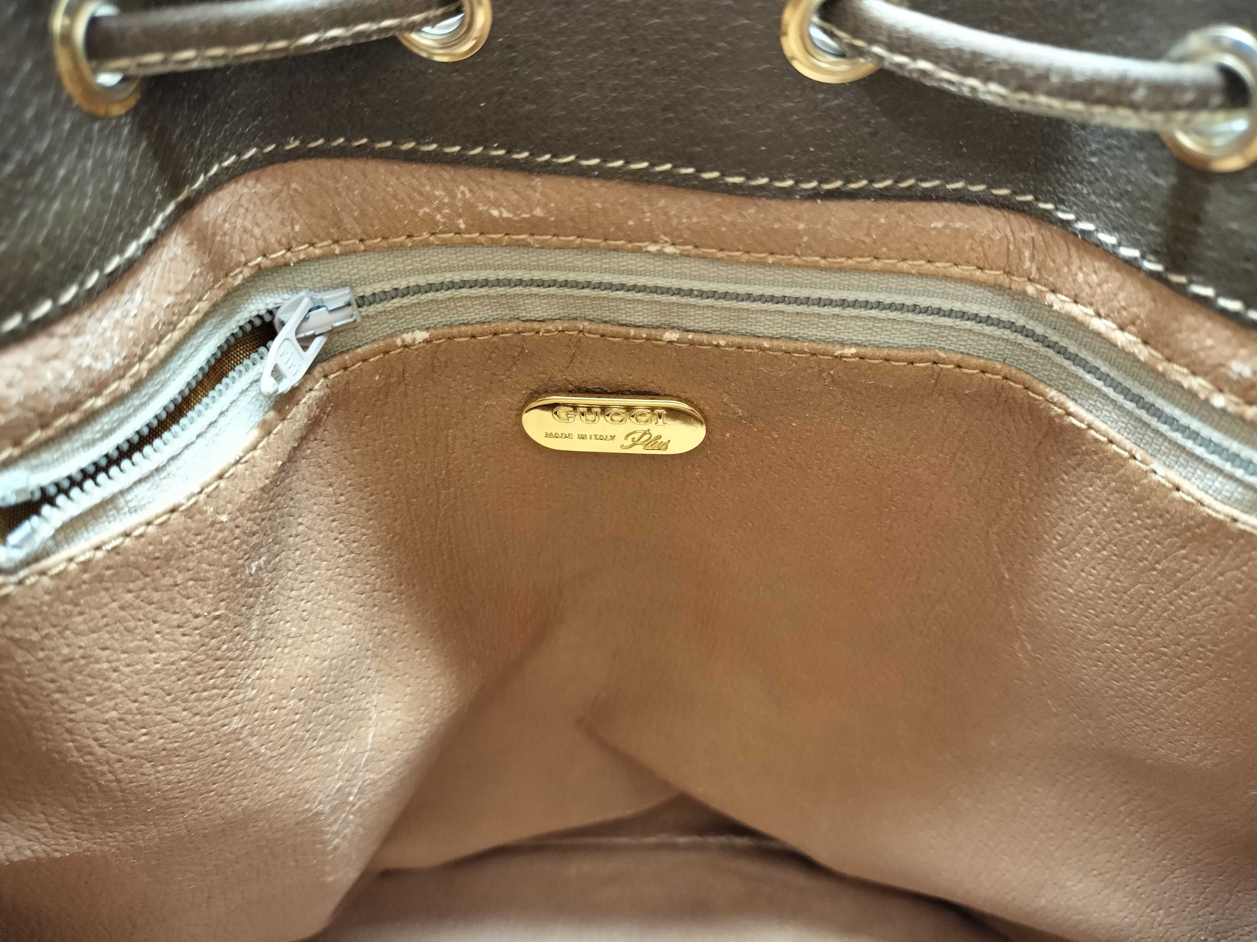 GG Plus Old Gucci Drawstring Shoulder Bag — view 10