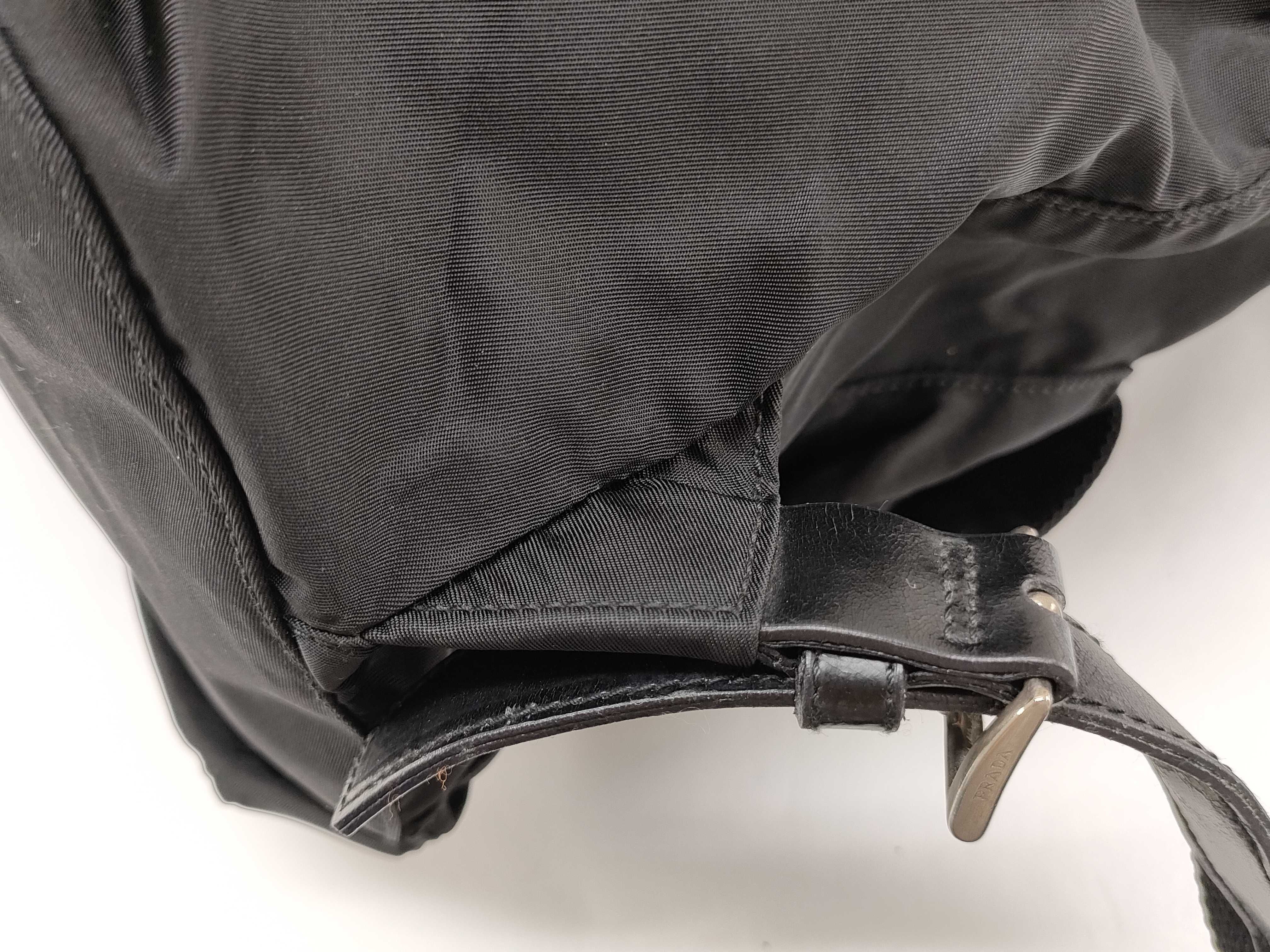 Backpack, Triangle Logo, Black Backpack — view 5