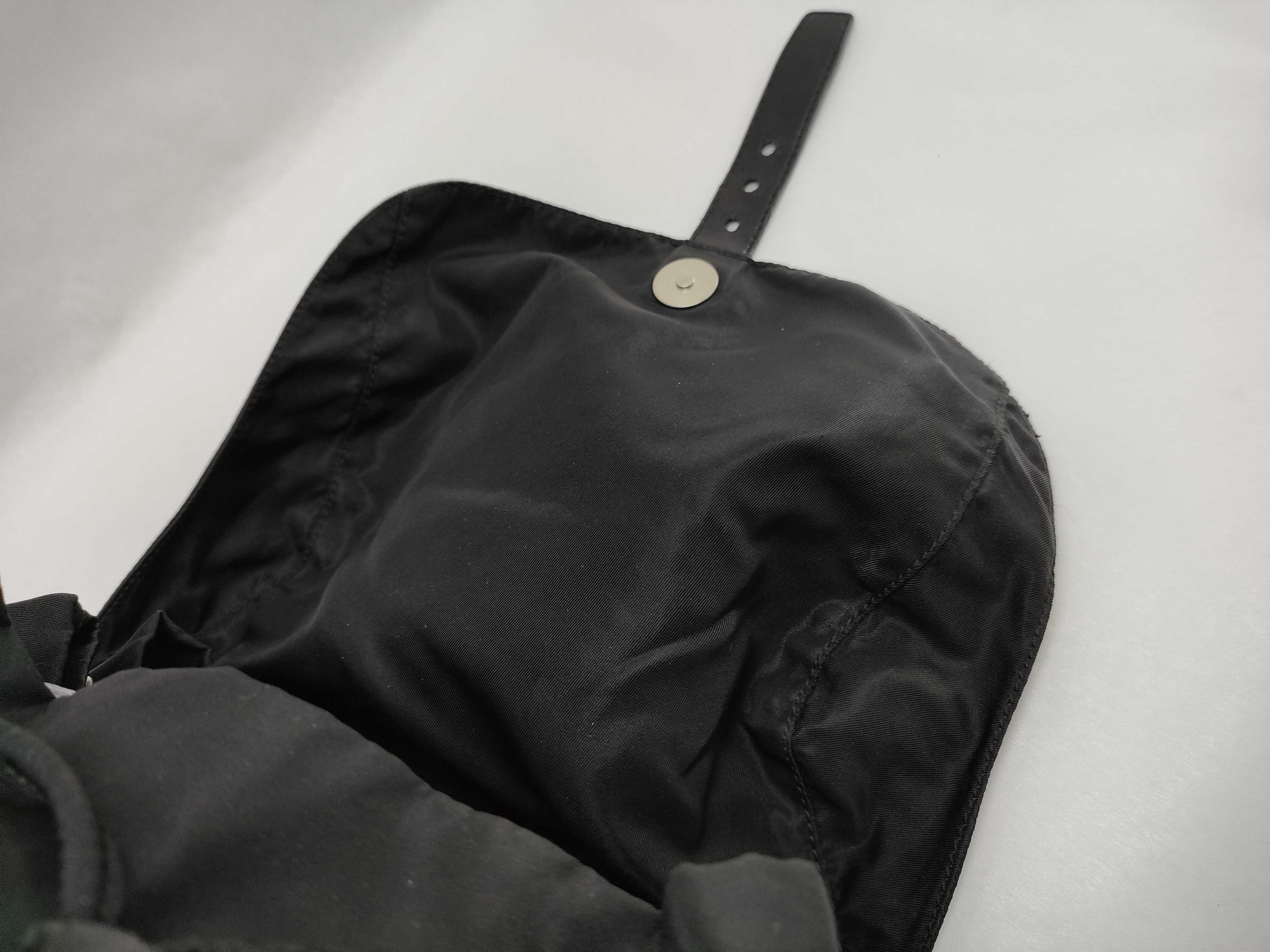 Backpack, Triangle Logo, Black Backpack — view 8