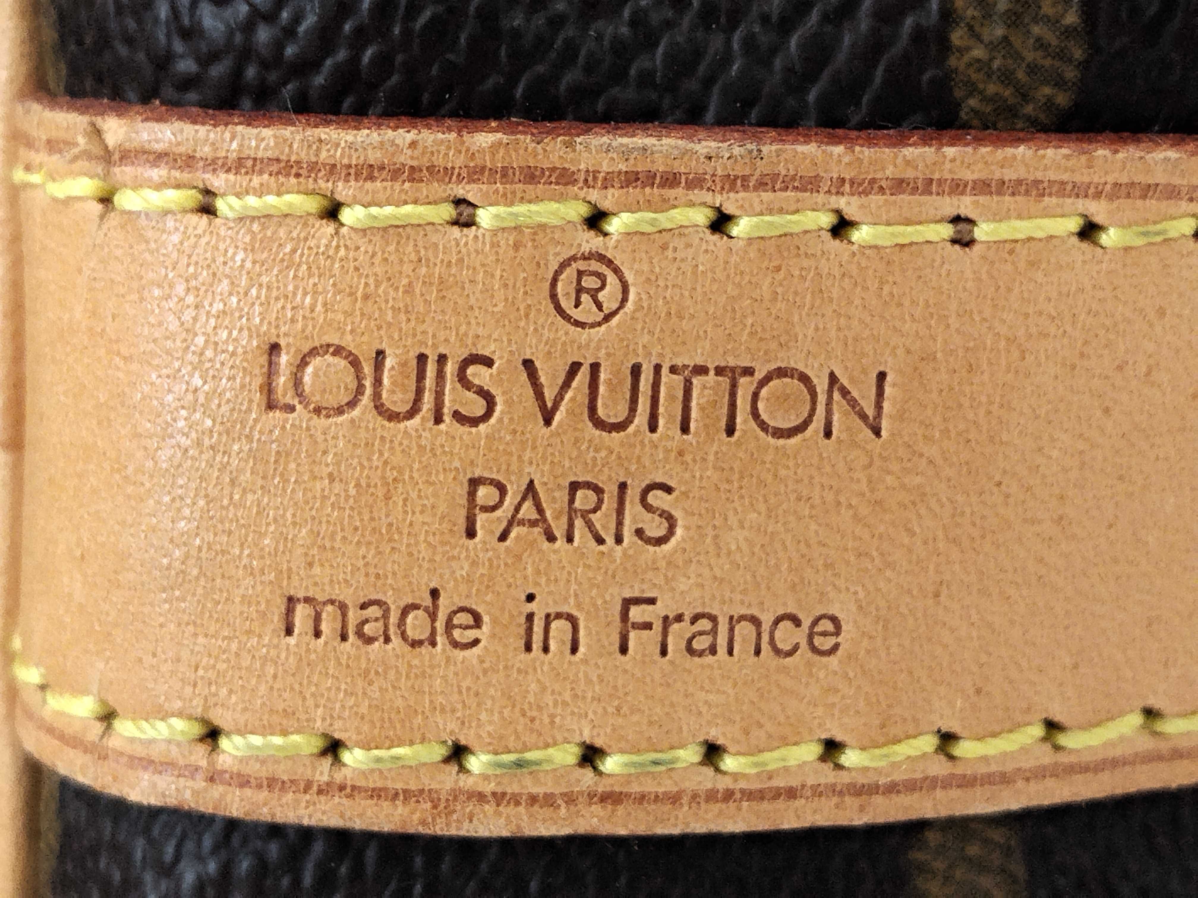 Monogram Keepall Bandoulière 50 M41416 FL0020 Brown Boston Bag — view 11