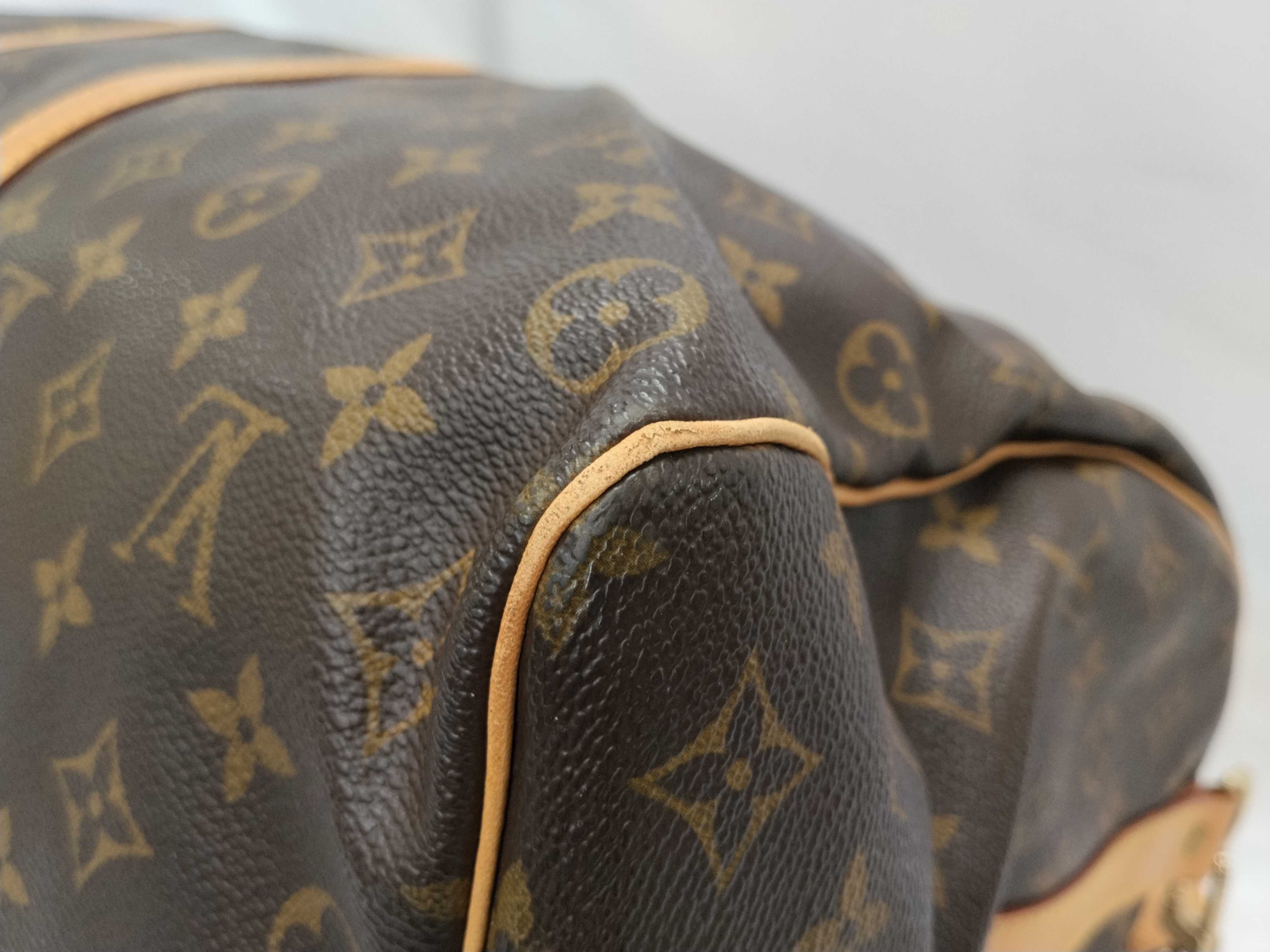 Monogram Keepall Bandoulière 50 M41416 FL0020 Brown Boston Bag — view 8