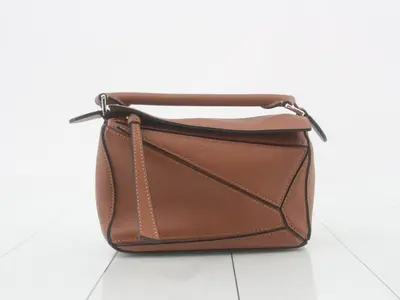 Puzzle Bag Mini Brown