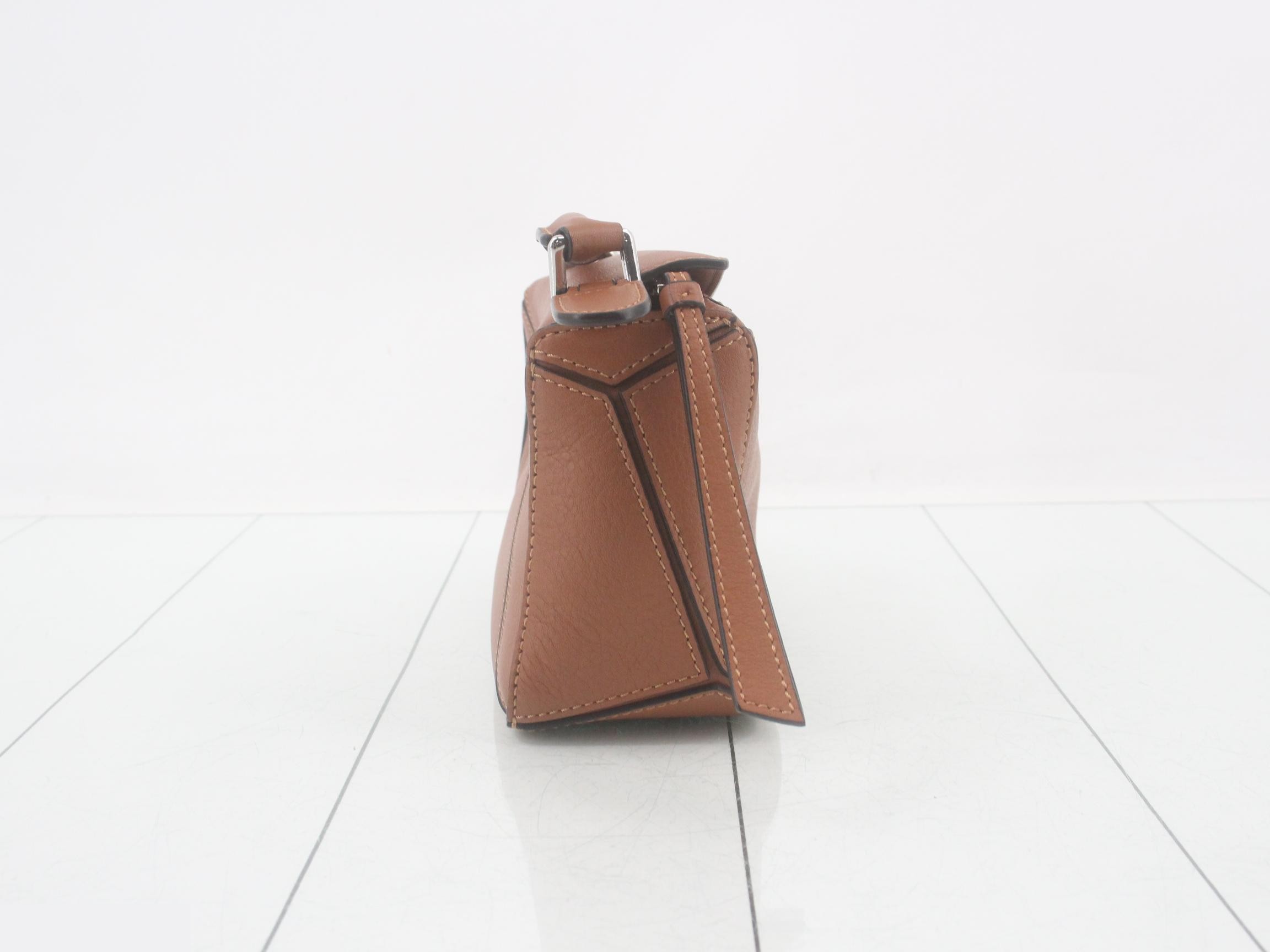 Puzzle Bag Mini Brown — view 4