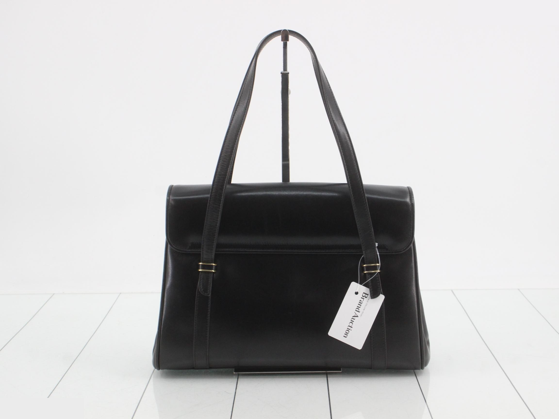 Interlocking Leather Handbag — view 2