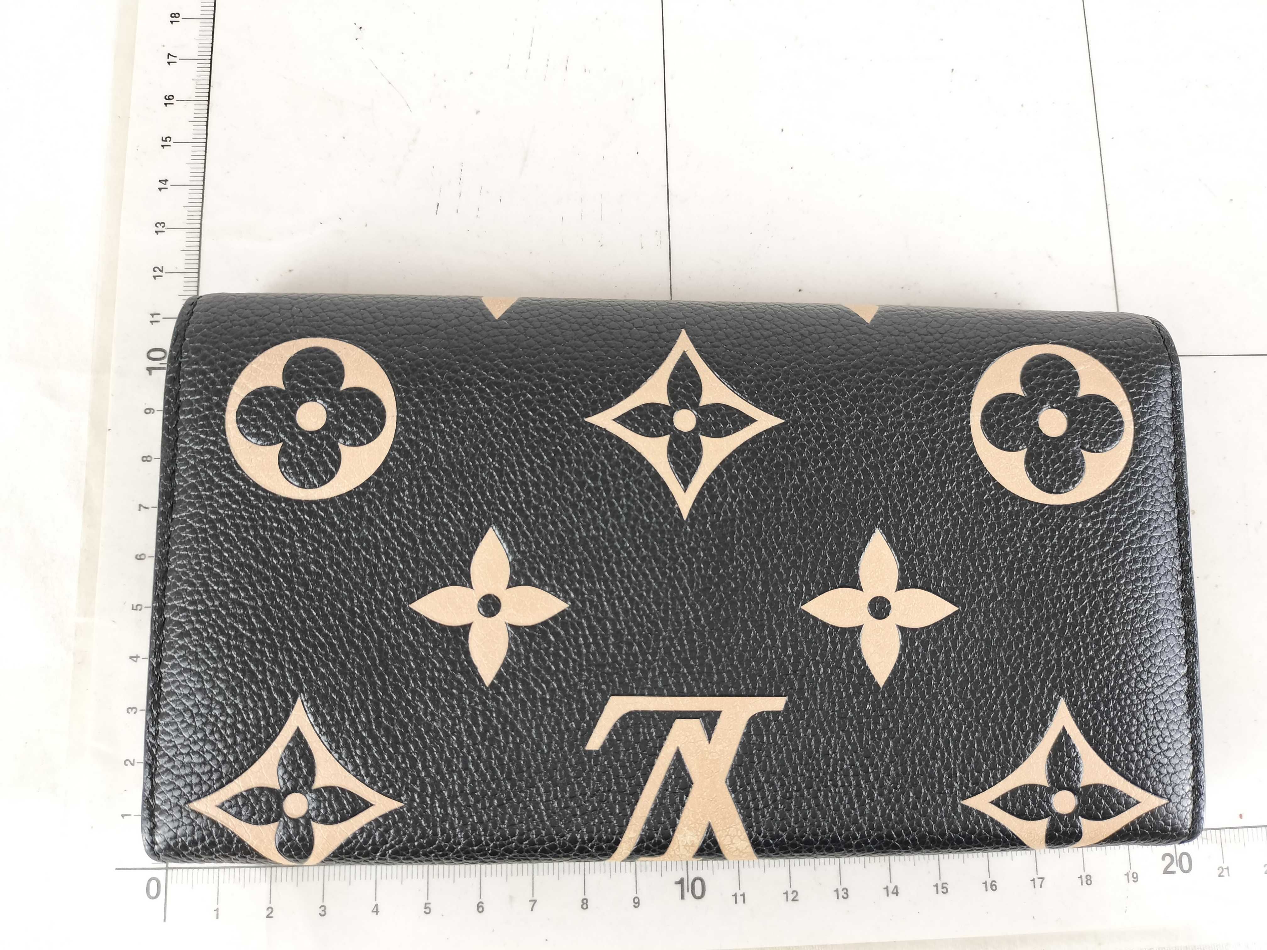 Monogram Empreinte Louis Vuitton Monogram Empreinte Portefeuille Sarah Long Wallet M80496 CA0271 Wallet — view 2