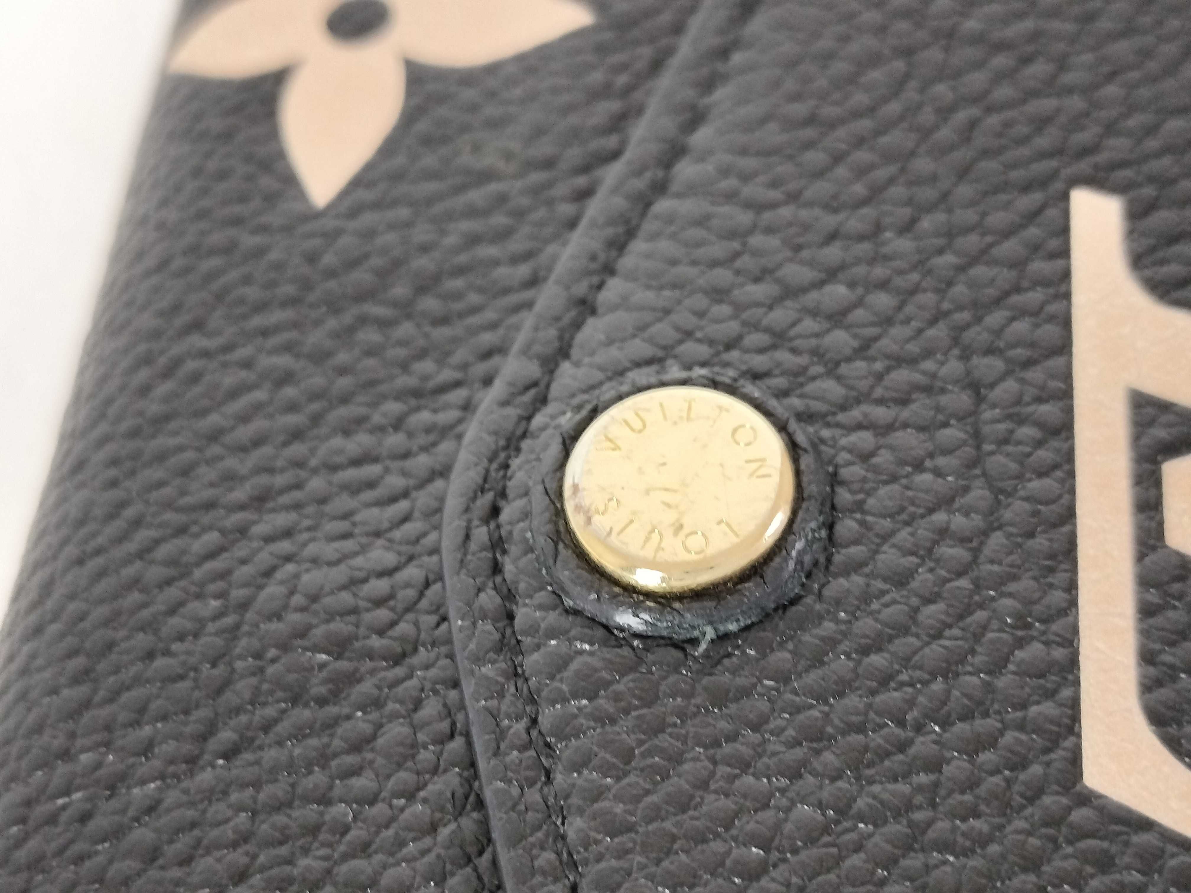Monogram Empreinte Louis Vuitton Monogram Empreinte Portefeuille Sarah Long Wallet M80496 CA0271 Wallet — view 7