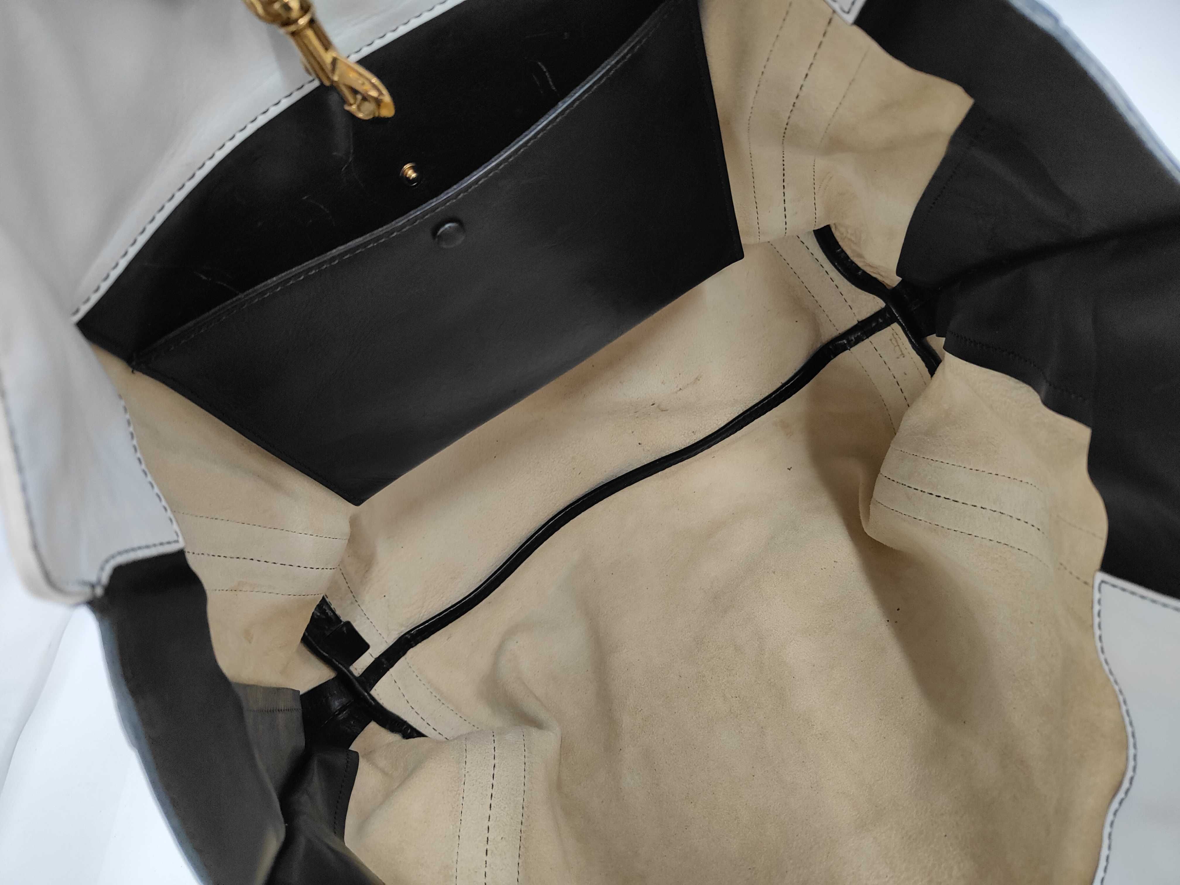 Allison Leather Tote Bag — view 8
