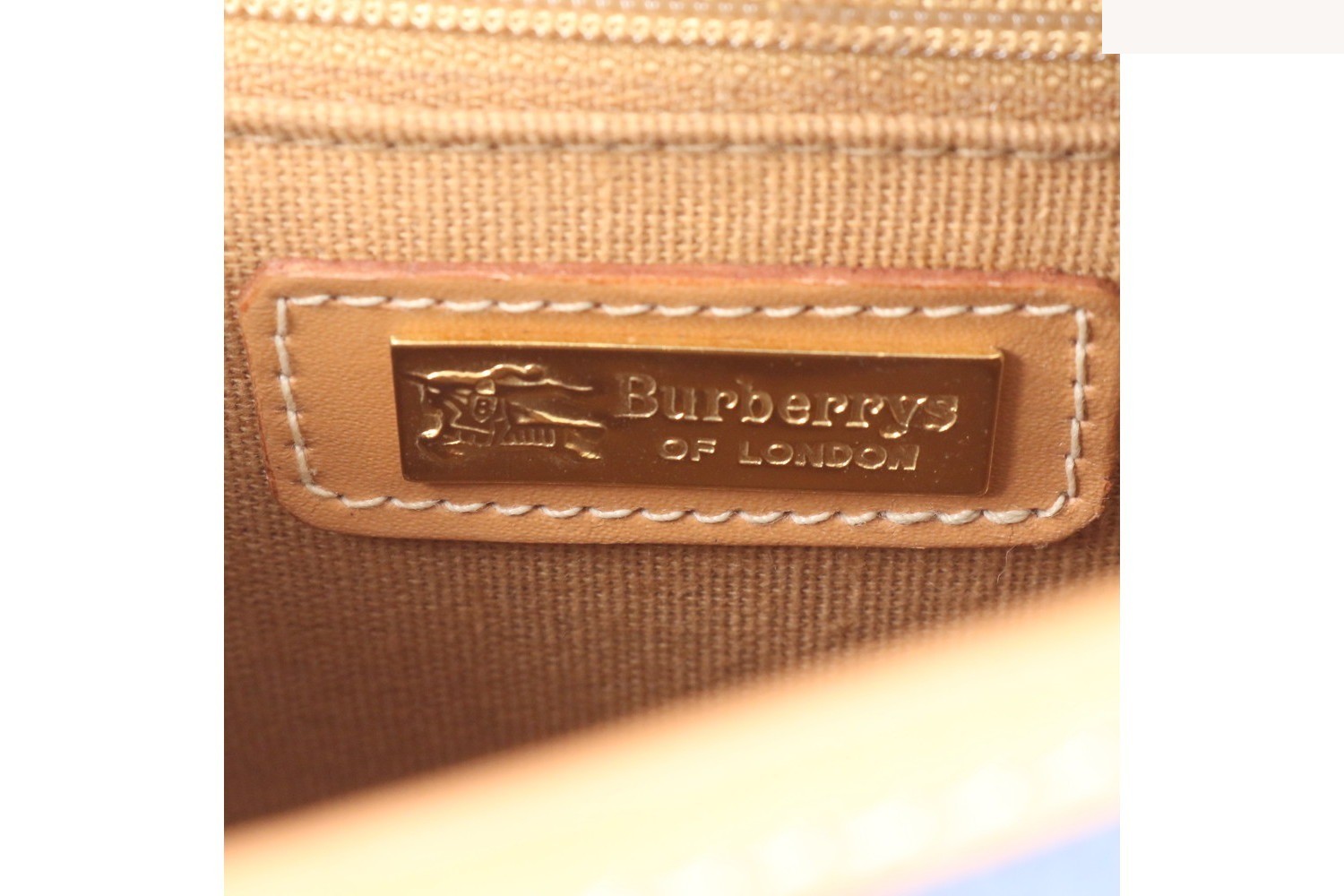 Checkered Leather Shoulder Bag (Crossbody) — view 8